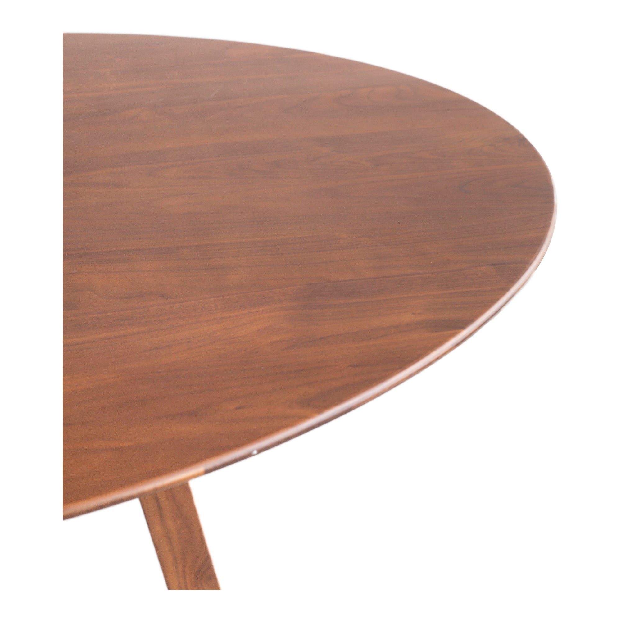 Moes Aldo Round Dining Table Walnut CB-1027-03-0