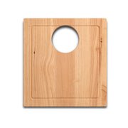 17-9/16" x 15-1/4" x 1" Rubberwood Cutting Board
