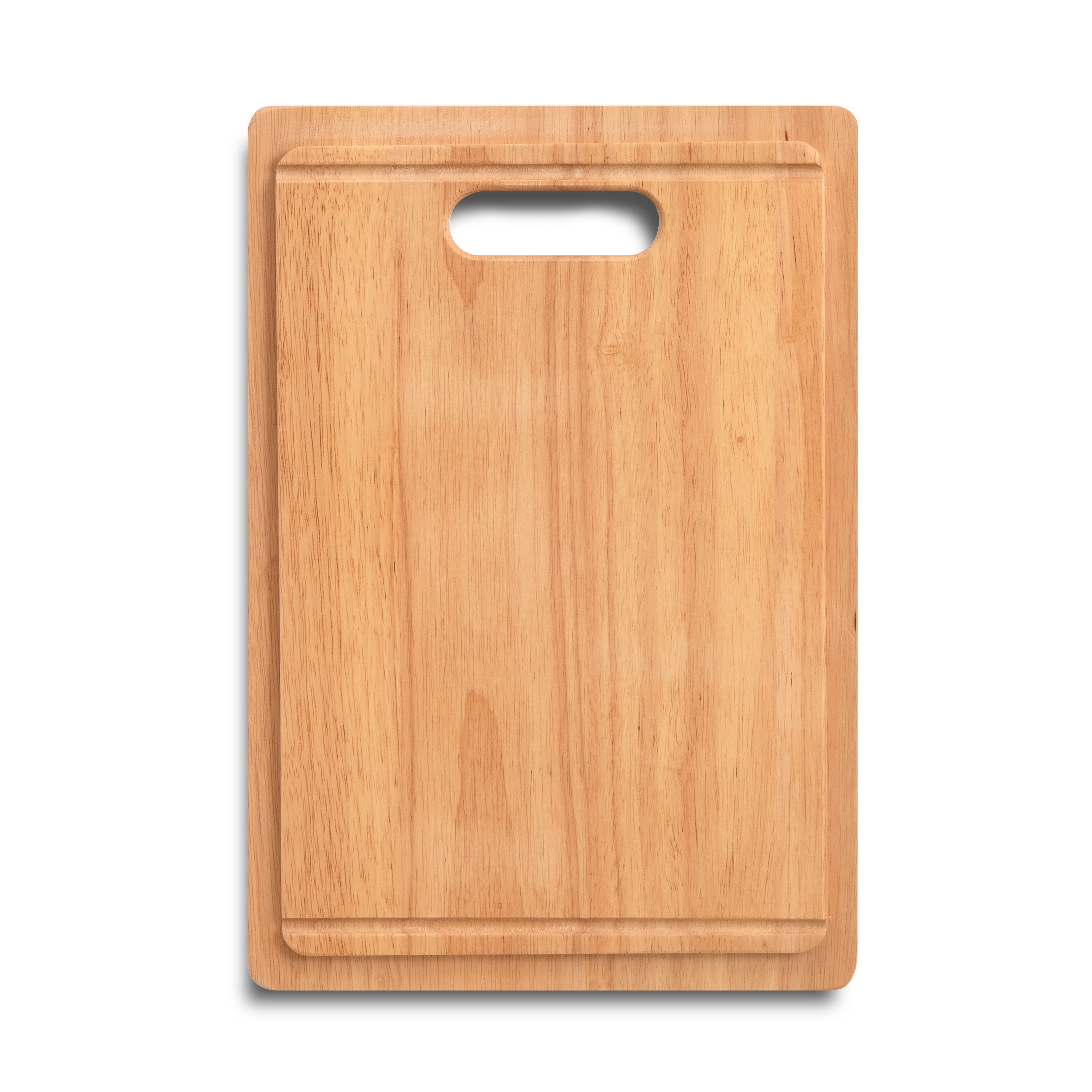 17 3/16"x11 13/16"x1" Rubberwood Cutting Board