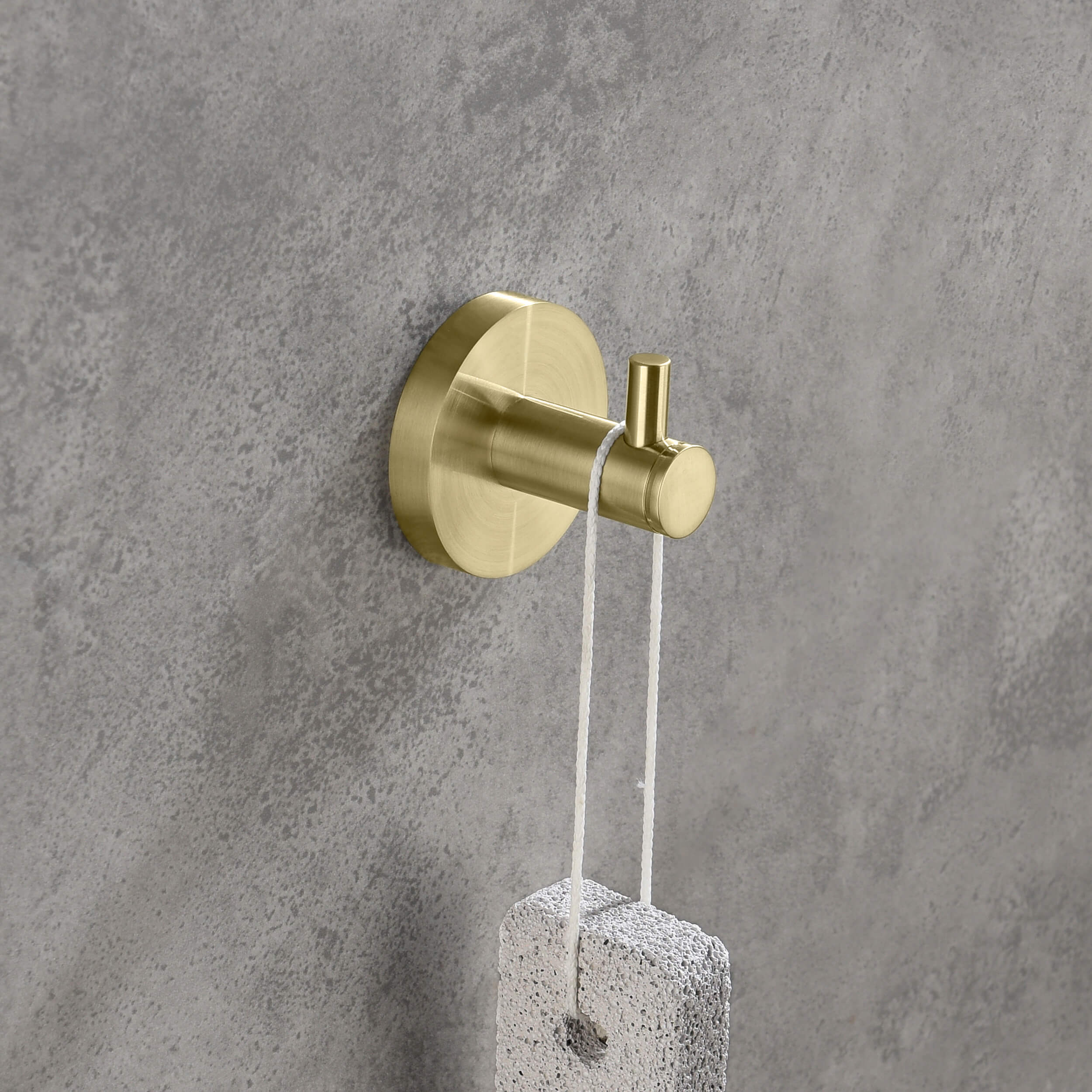 Halo Bathroom Towel & Robe Hook 2 Count