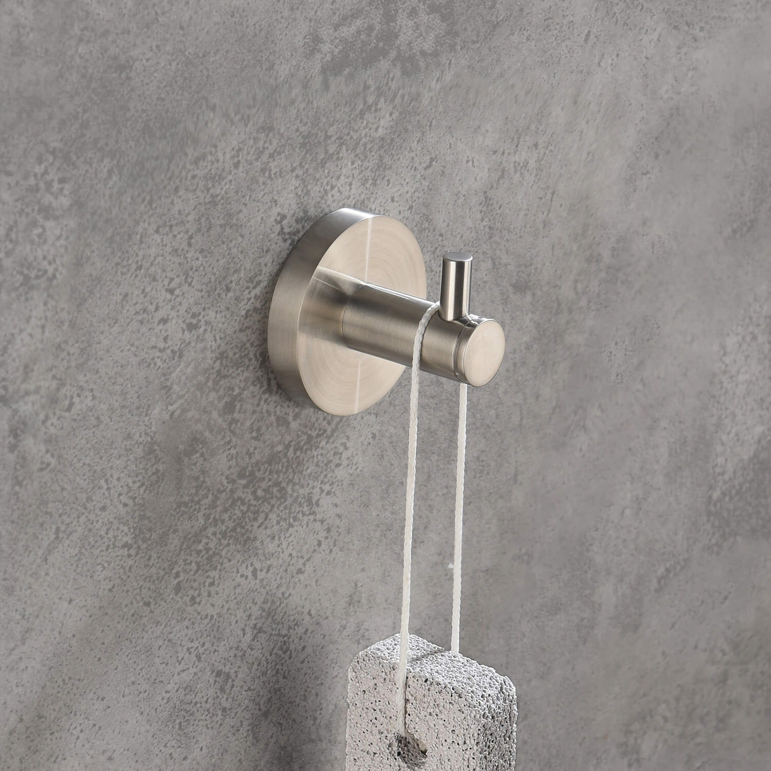 Halo Bathroom Towel & Robe Hook 3 Count