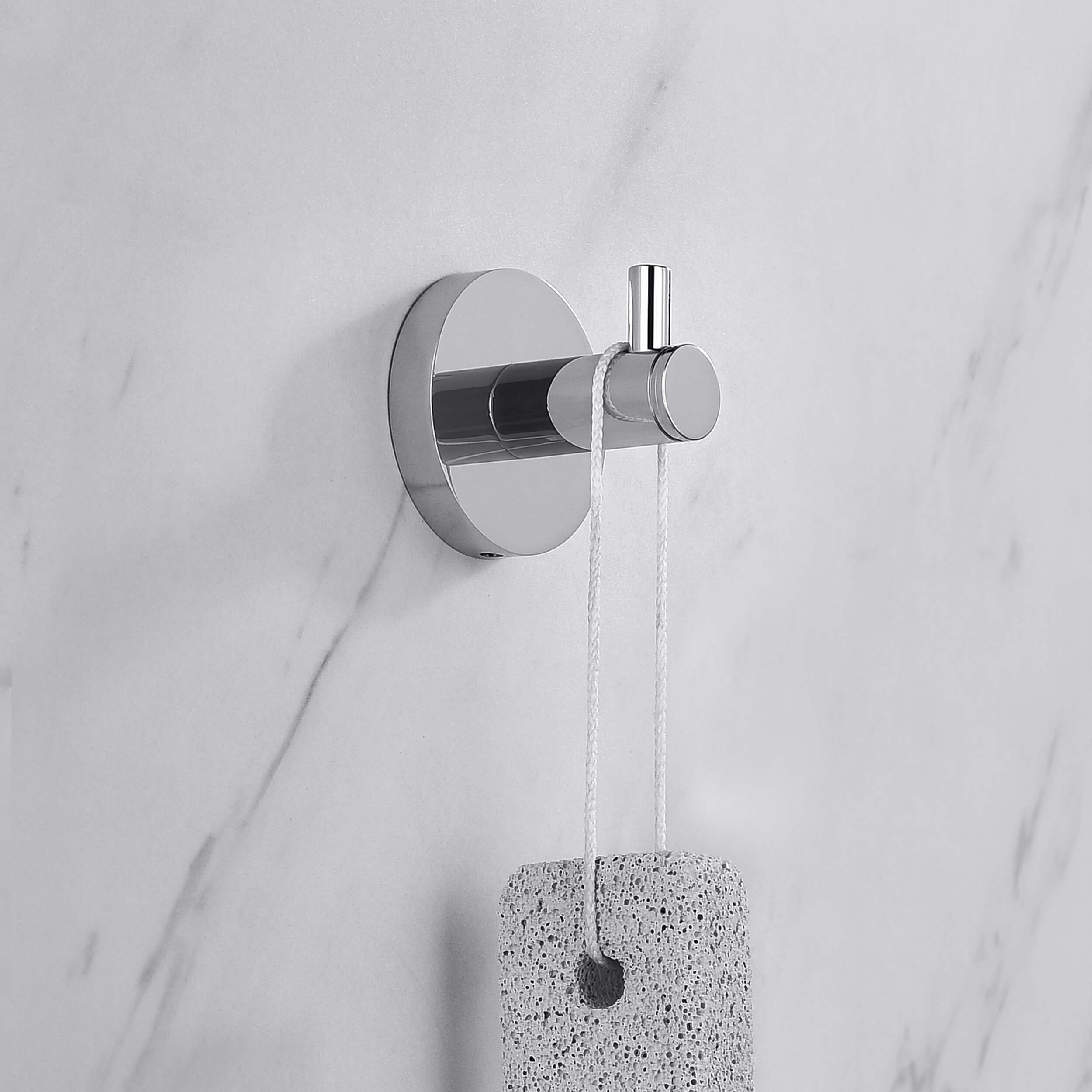 Halo Bathroom Towel & Robe Hook 3 Count