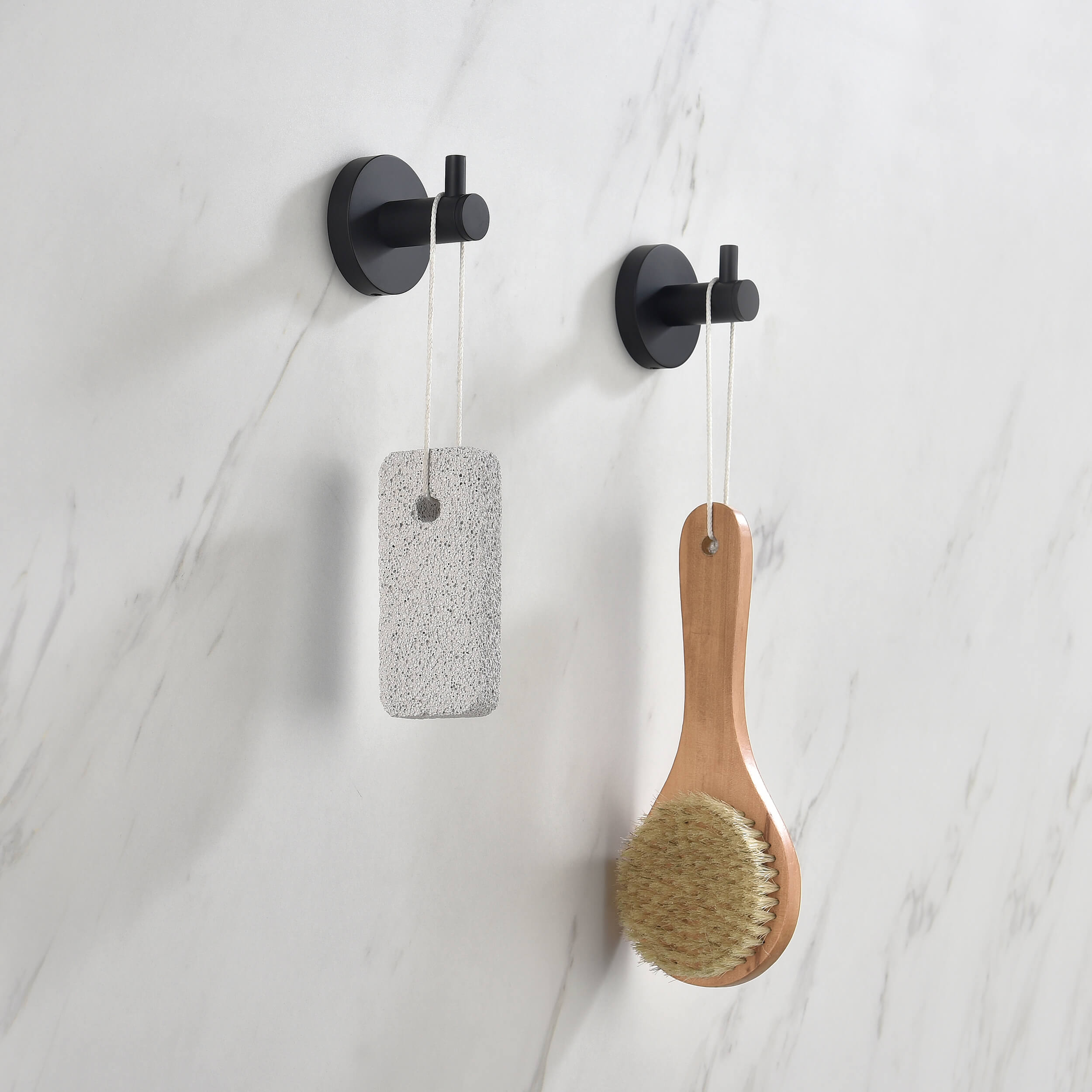 Halo Bathroom Towel & Robe Hook 3 Count