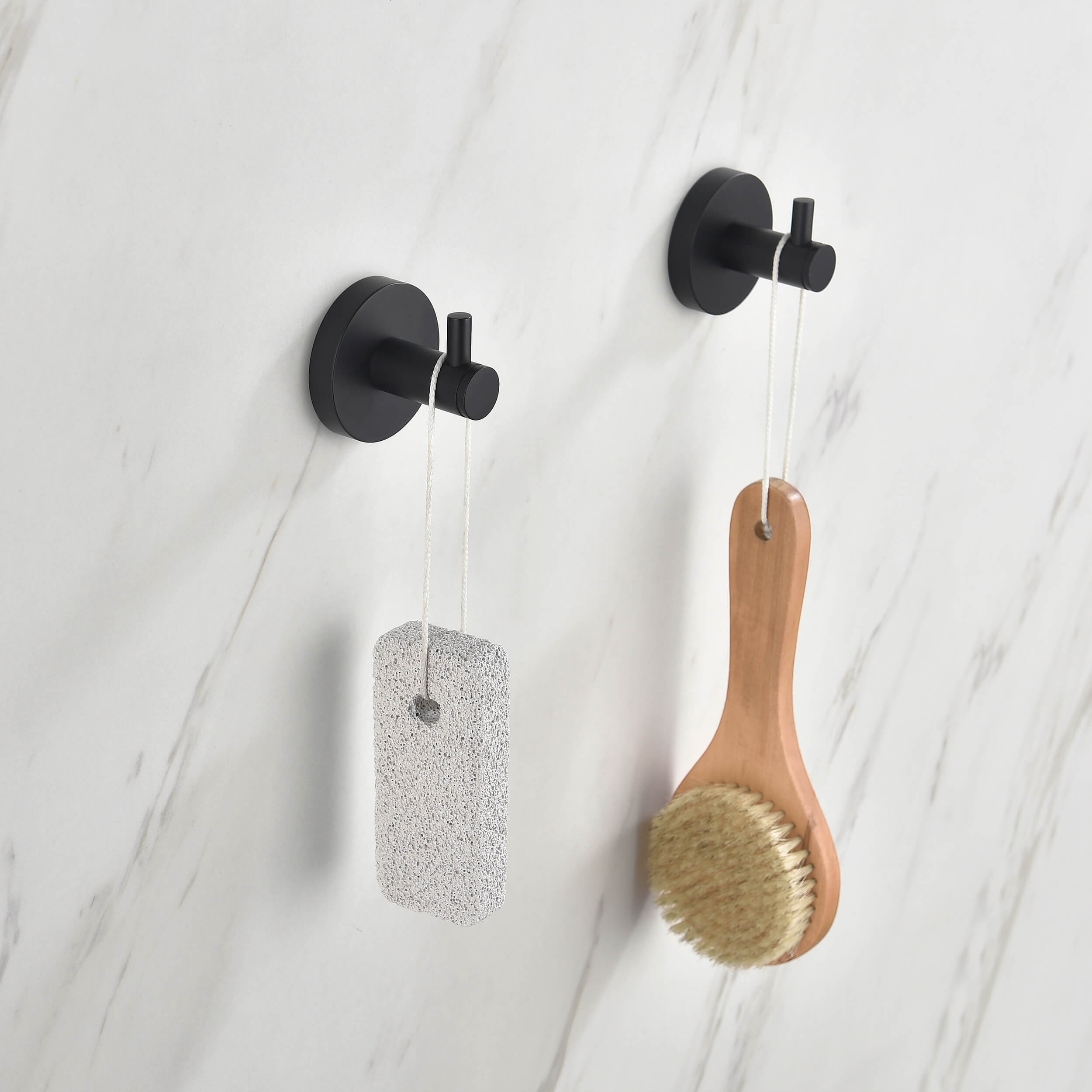 Halo Bathroom Towel & Robe Hook 3 Count
