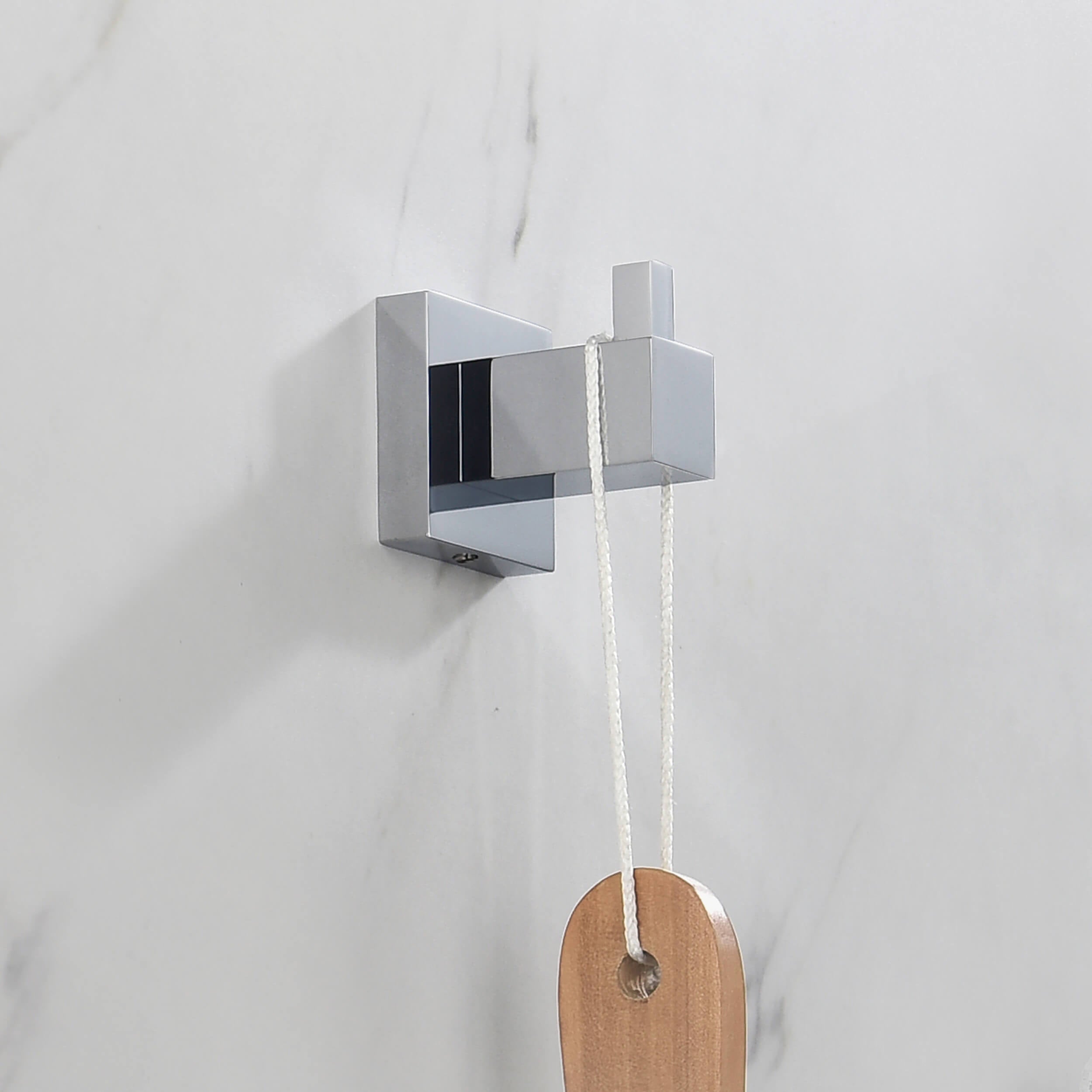 Quadra Bathroom Towel & Robe Hook