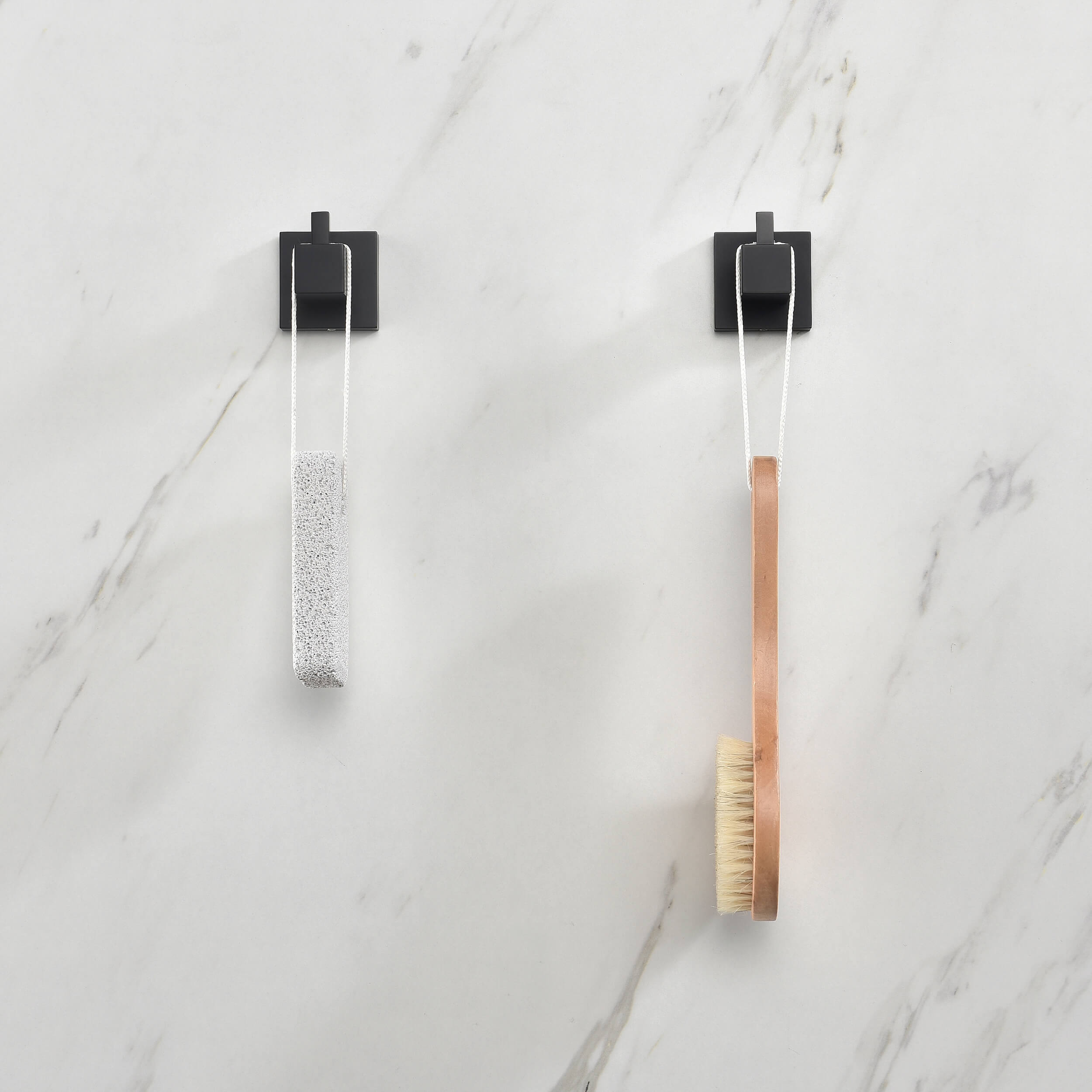 Quadra Bathroom Towel & Robe Hook