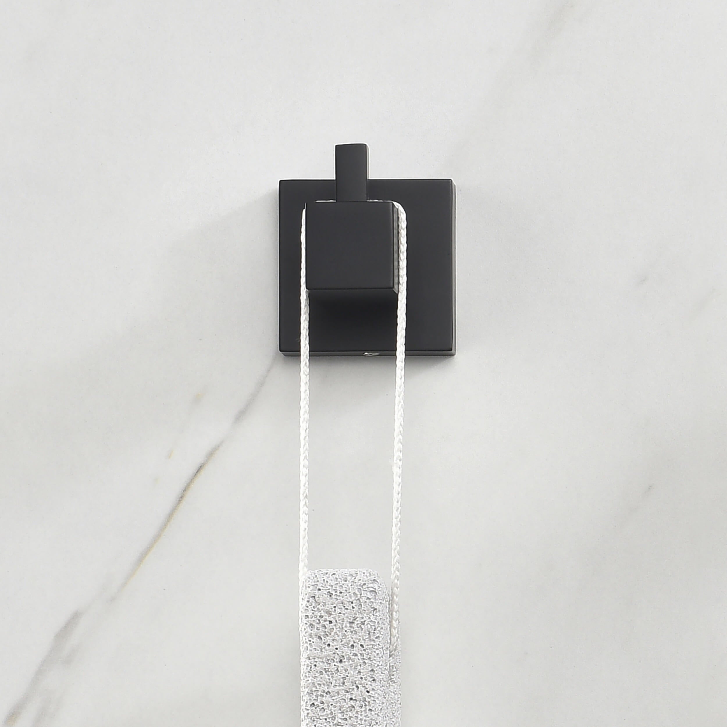Quadra Bathroom Towel & Robe Hook 2 Count