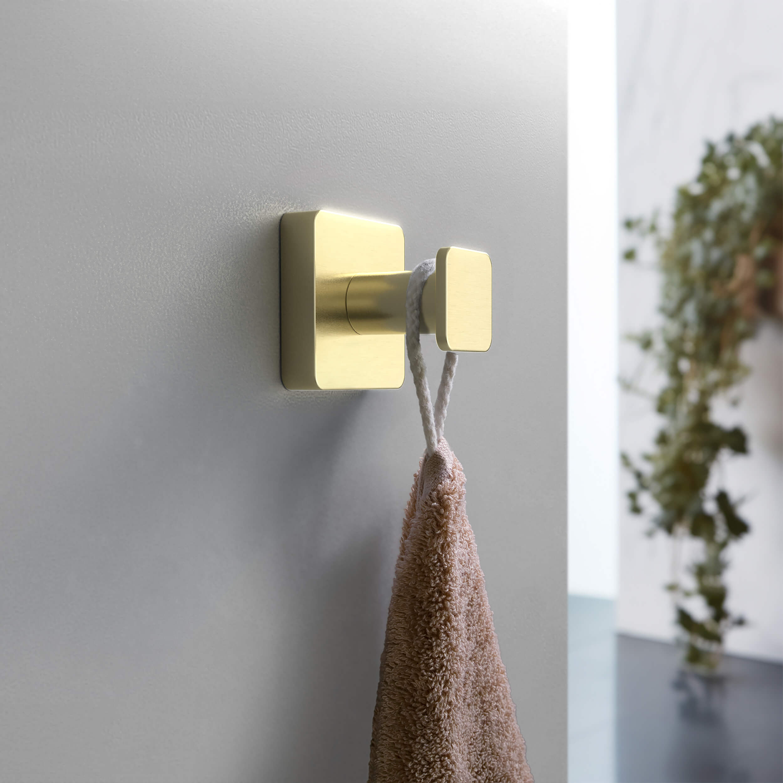Fusion Bathroom Towel & Robe Hook 3 Count