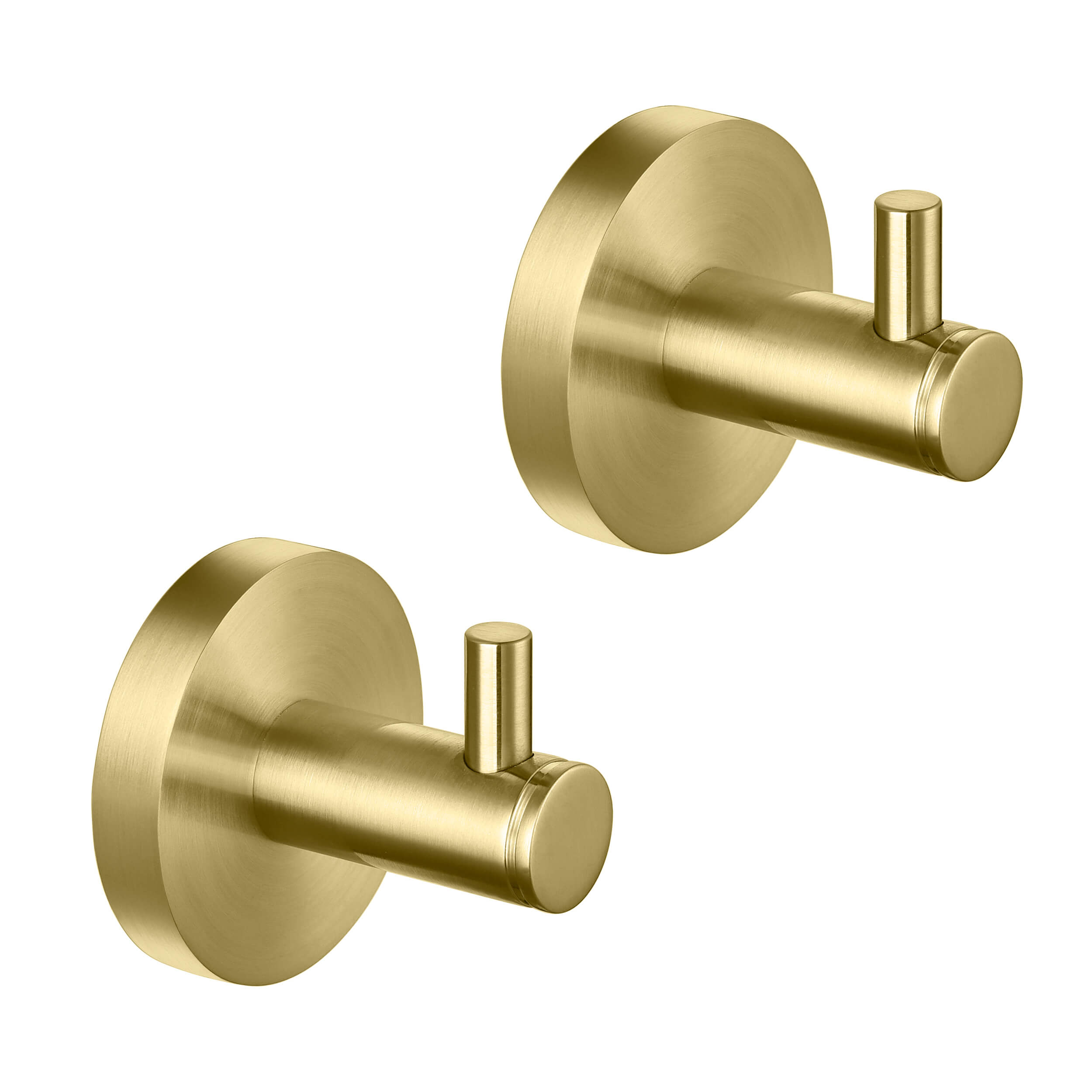 Halo Bathroom Towel & Robe Hook 2 Count