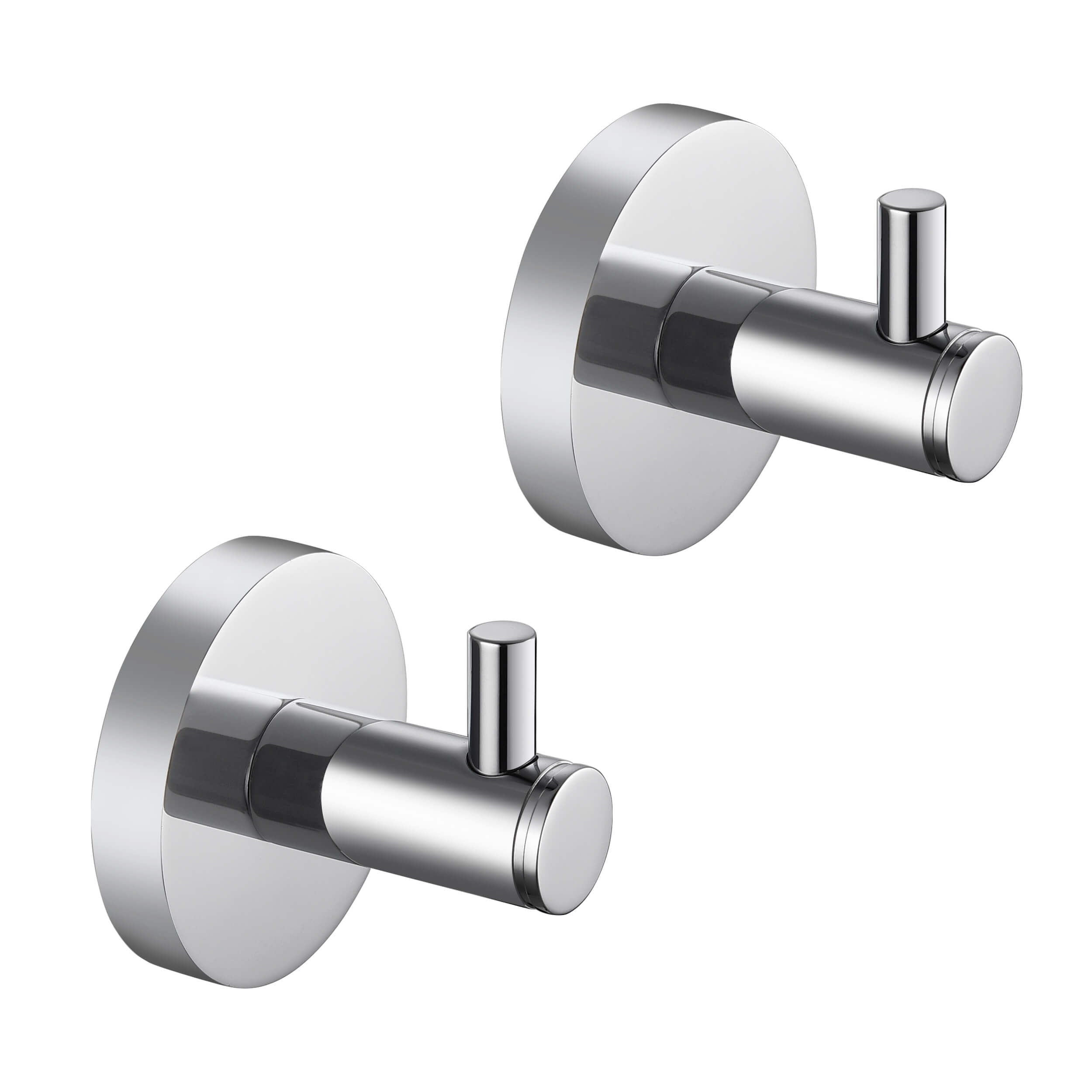 Halo Bathroom Towel & Robe Hook 2 Count
