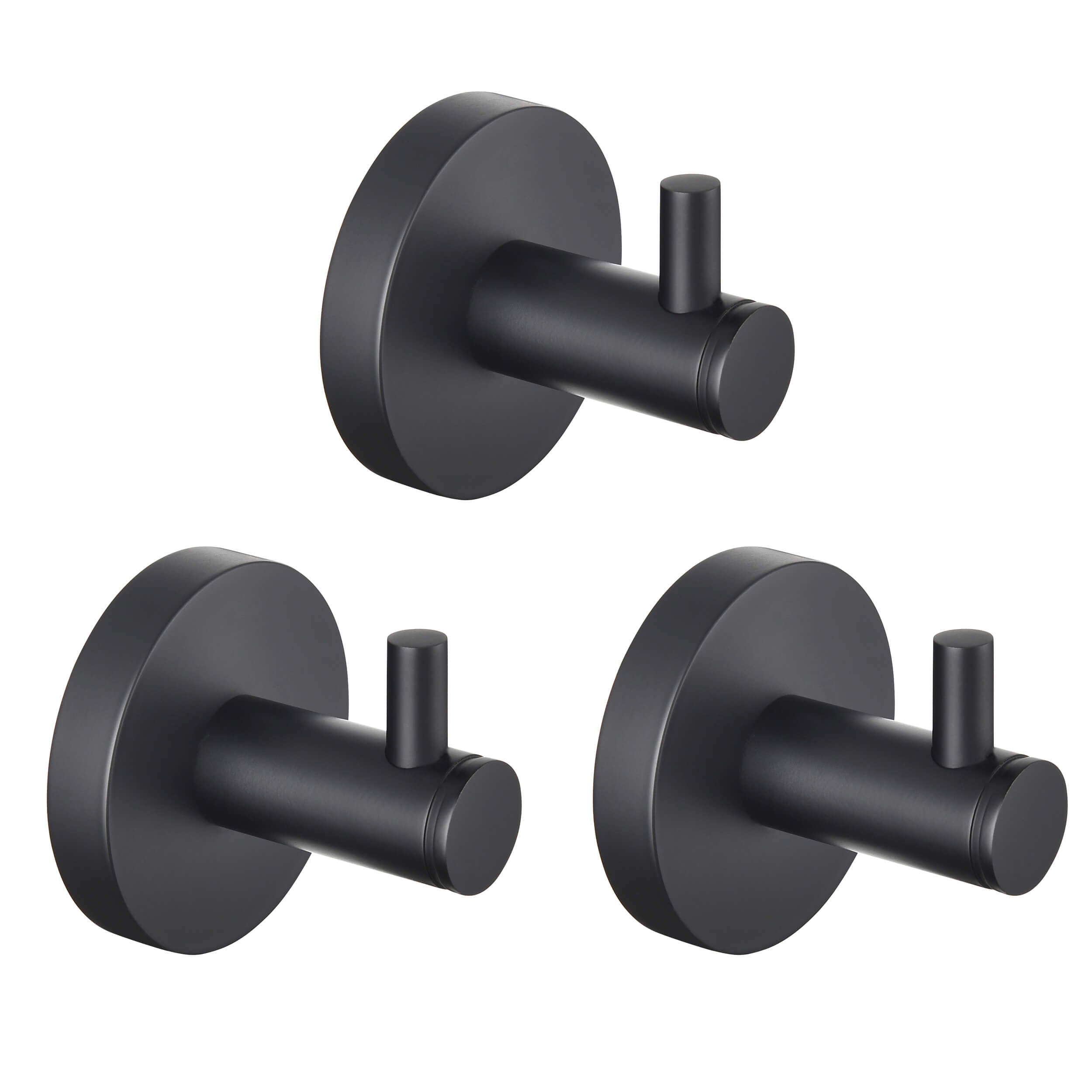 Halo Bathroom Towel & Robe Hook 3 Count