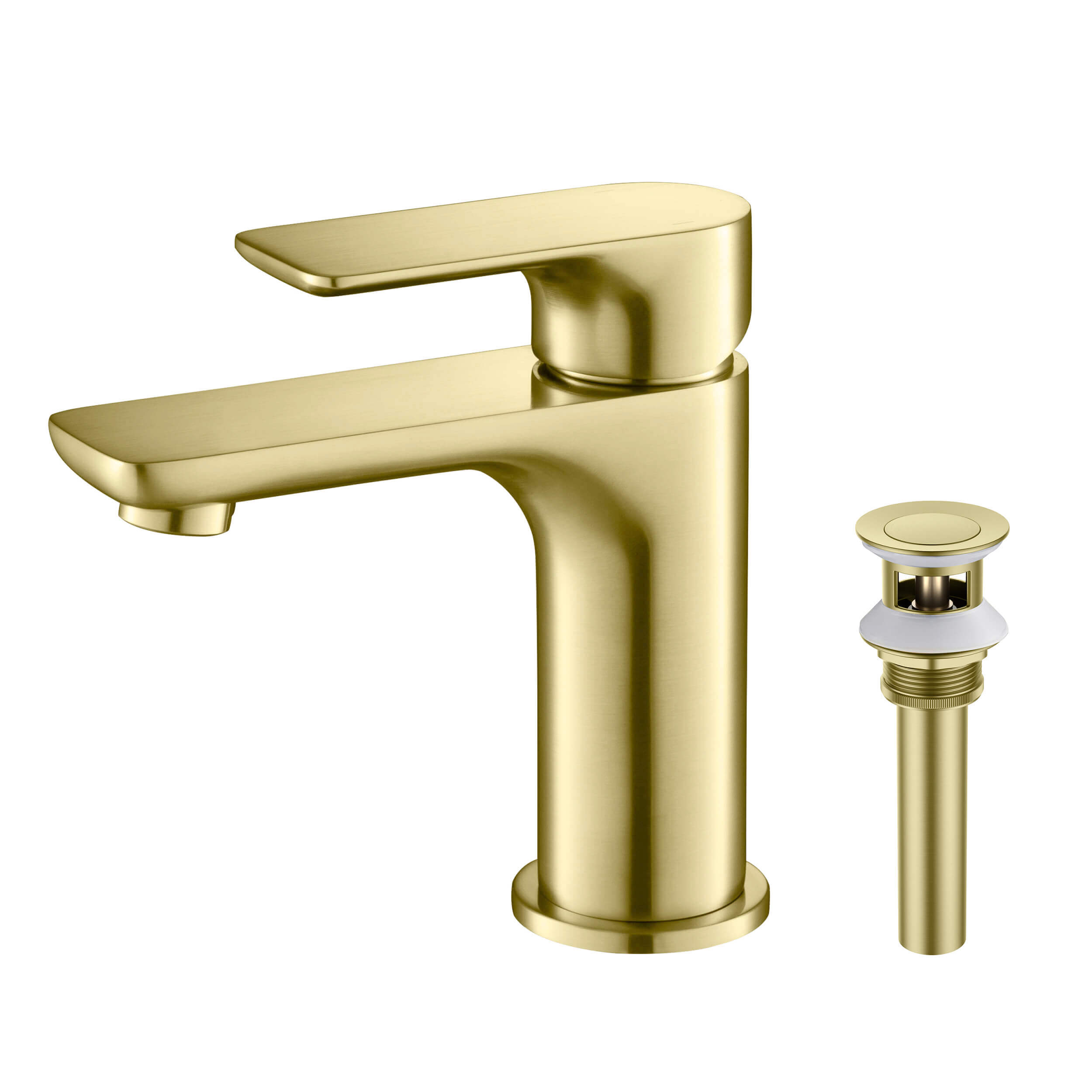 Austin Single Handle Bathroom Vanity Sink Faucet with Pop Up Drain