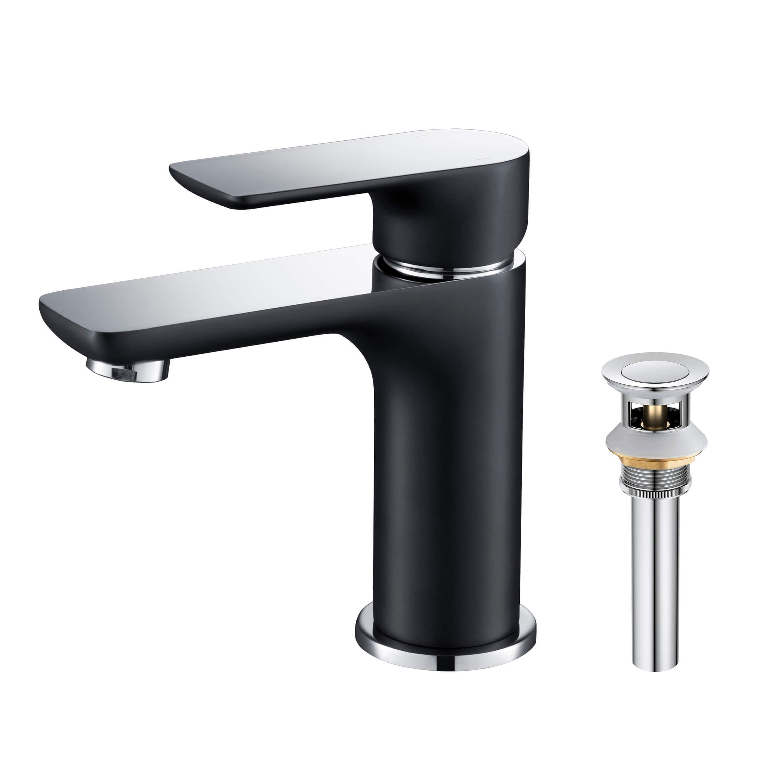 Austin Single Handle Bathroom Vanity Sink Faucet with Pop Up Drain