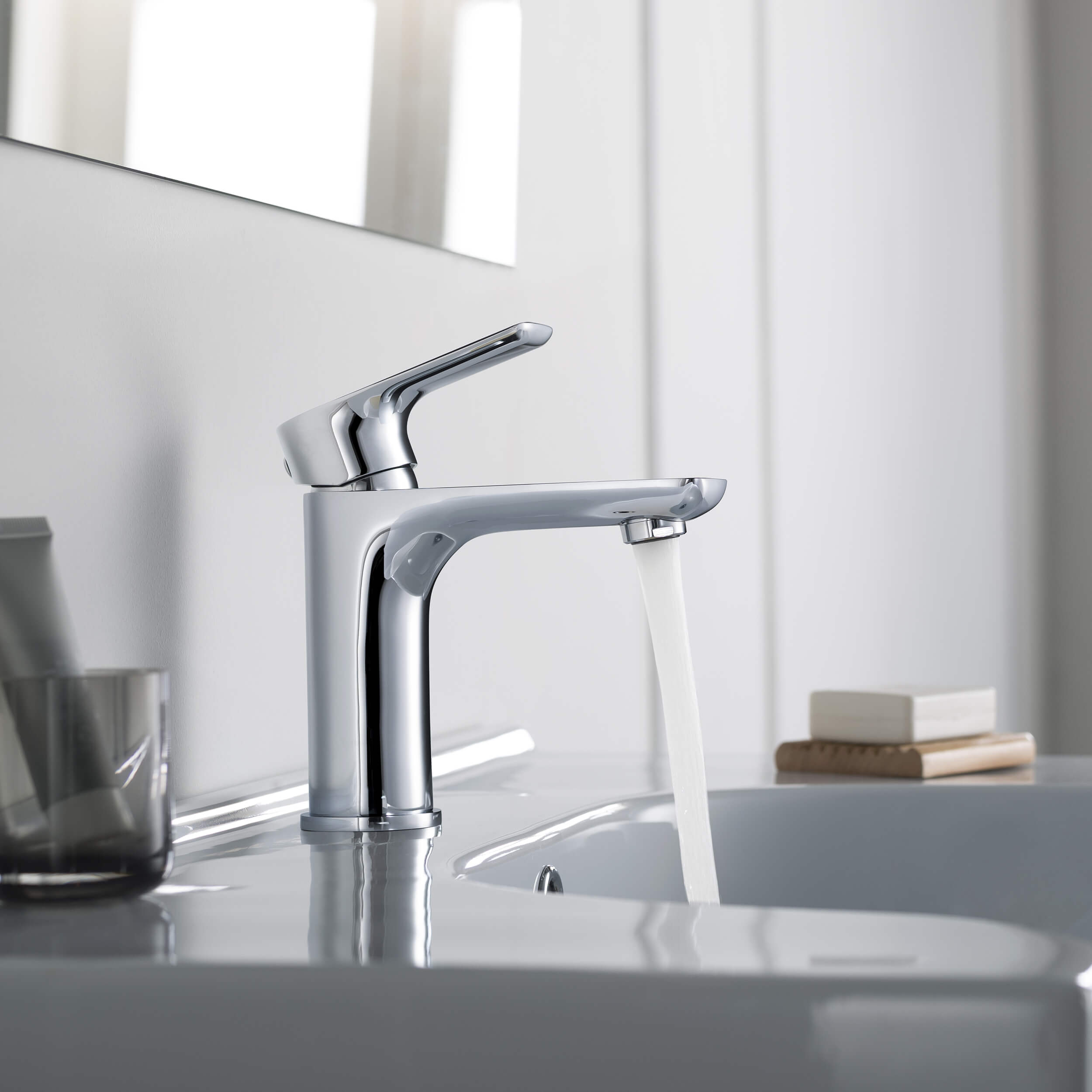Austin Single Handle Bathroom Vanity Sink Faucet with Pop Up Drain