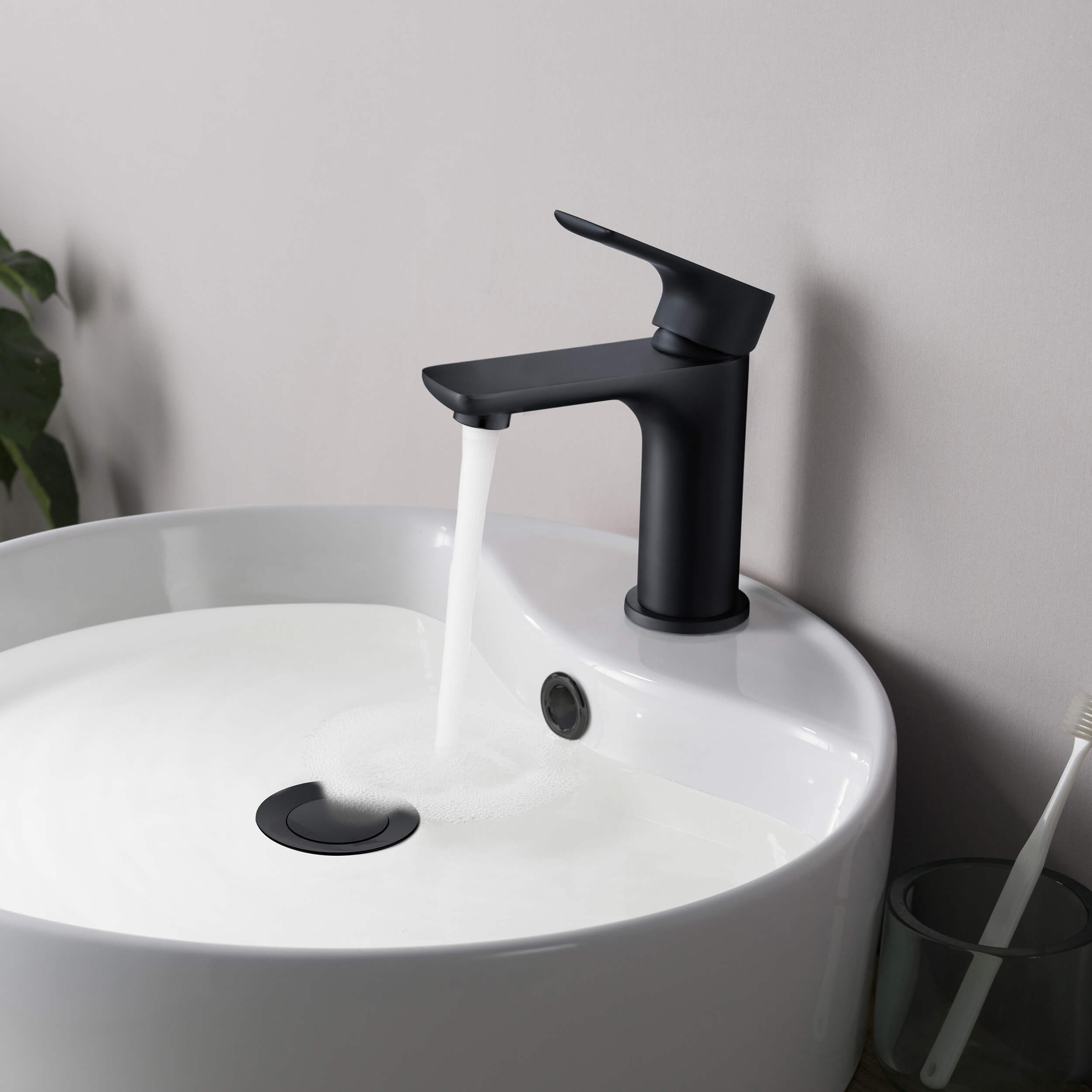 Austin Single Handle Bathroom Vanity Sink Faucet with Pop Up Drain