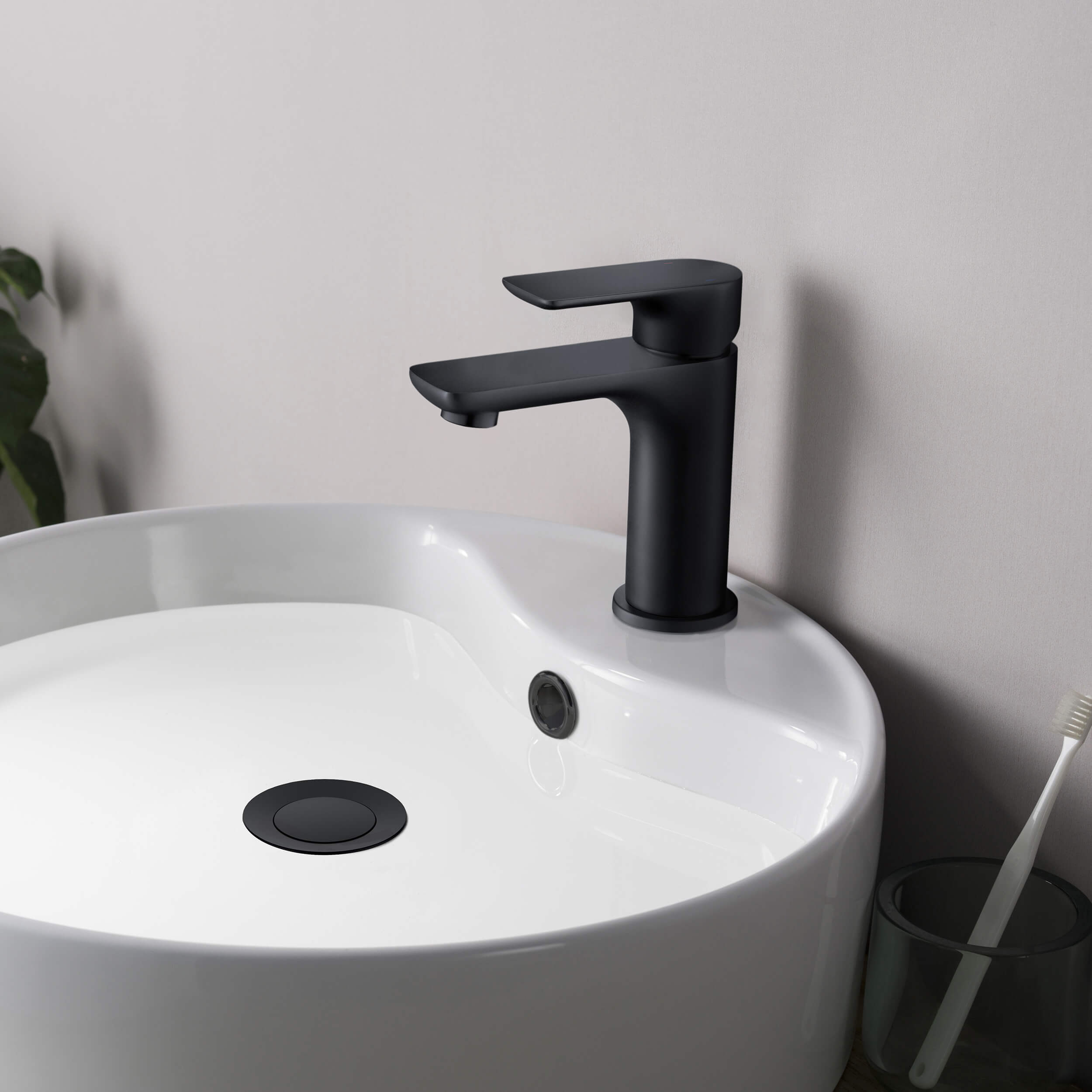 Austin Single Handle Bathroom Vanity Sink Faucet with Pop Up Drain