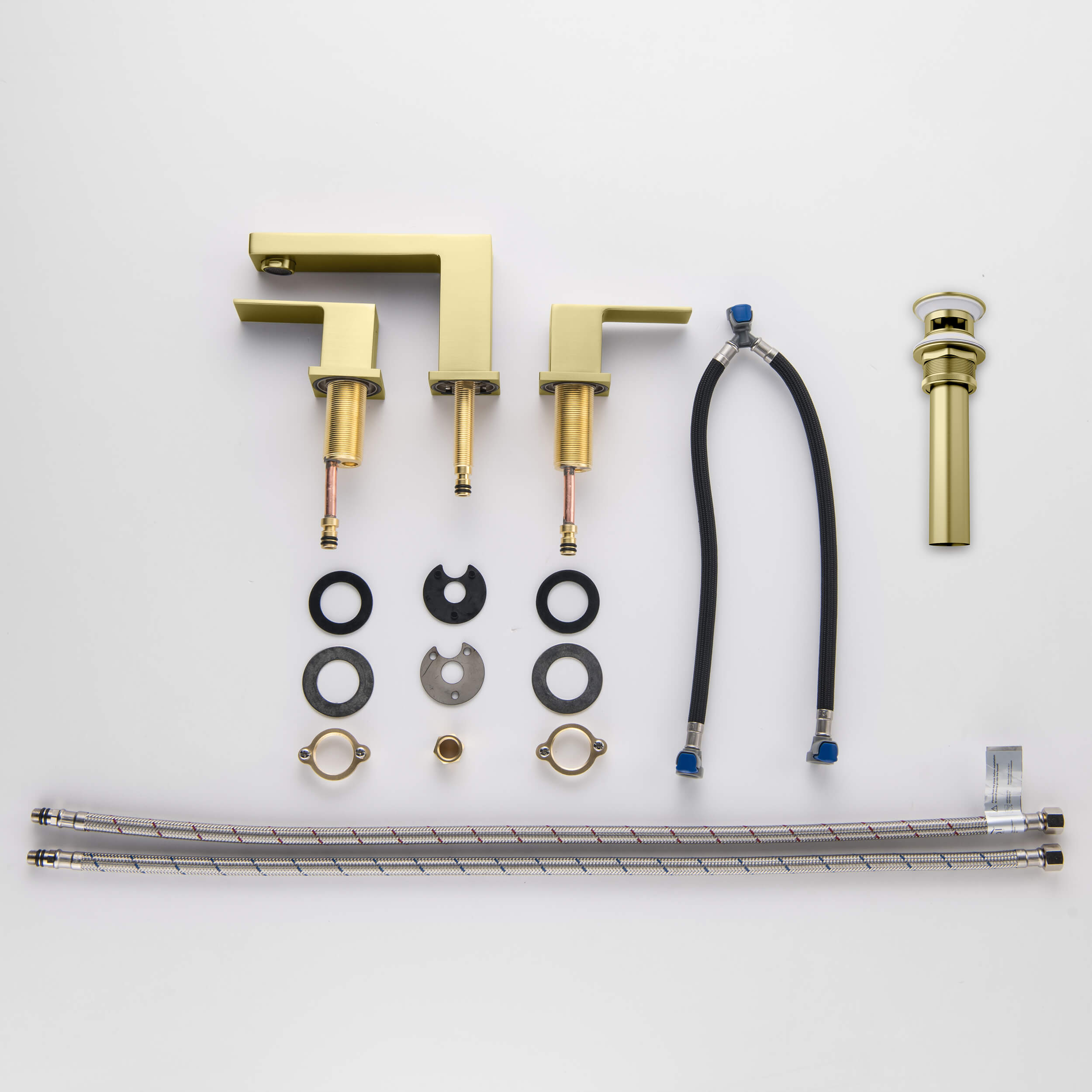 Quadra 8" Widespread Bathroom Sink Faucet with Drain Assembly