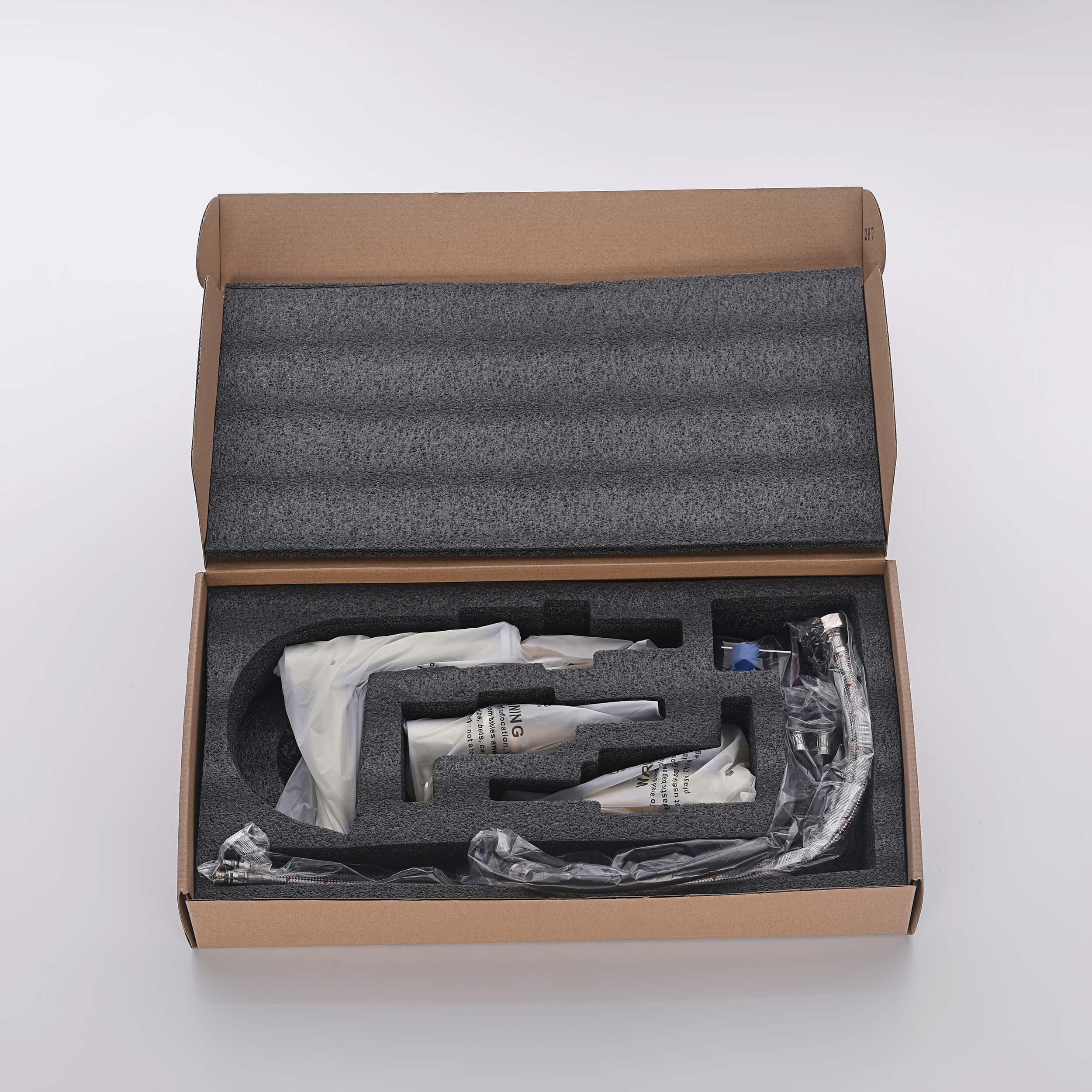 Halo 8" Widespread Bathroom Sink Faucet with Drain Assembly