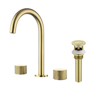 Verona 8" Widespread Bathroom Sink Faucet with Drain Assembly