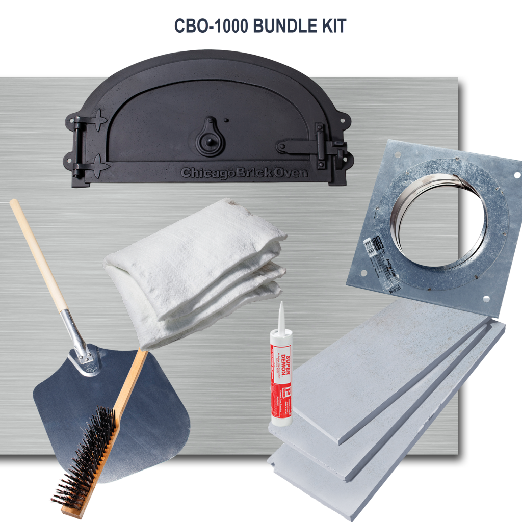 CBO 1000 DIY Kit | Wood Fired Pizza Oven | Take It To The MAX | 53" x 39" Cooking Surface
