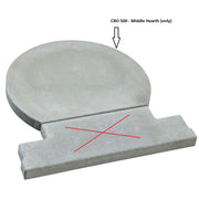 CBO-500 Back Hearth Replacement
