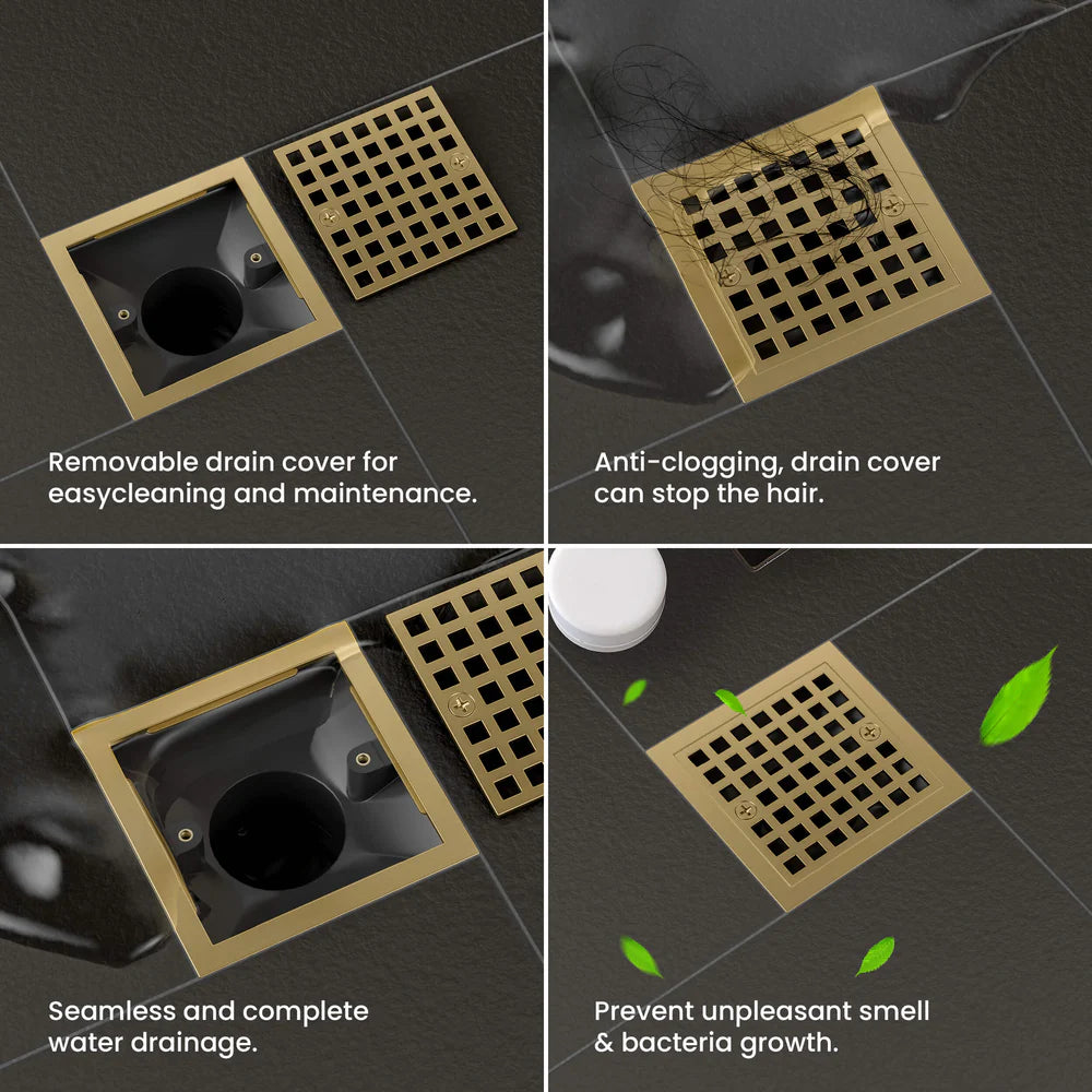 Casa 4" Tile-In Shower Drain