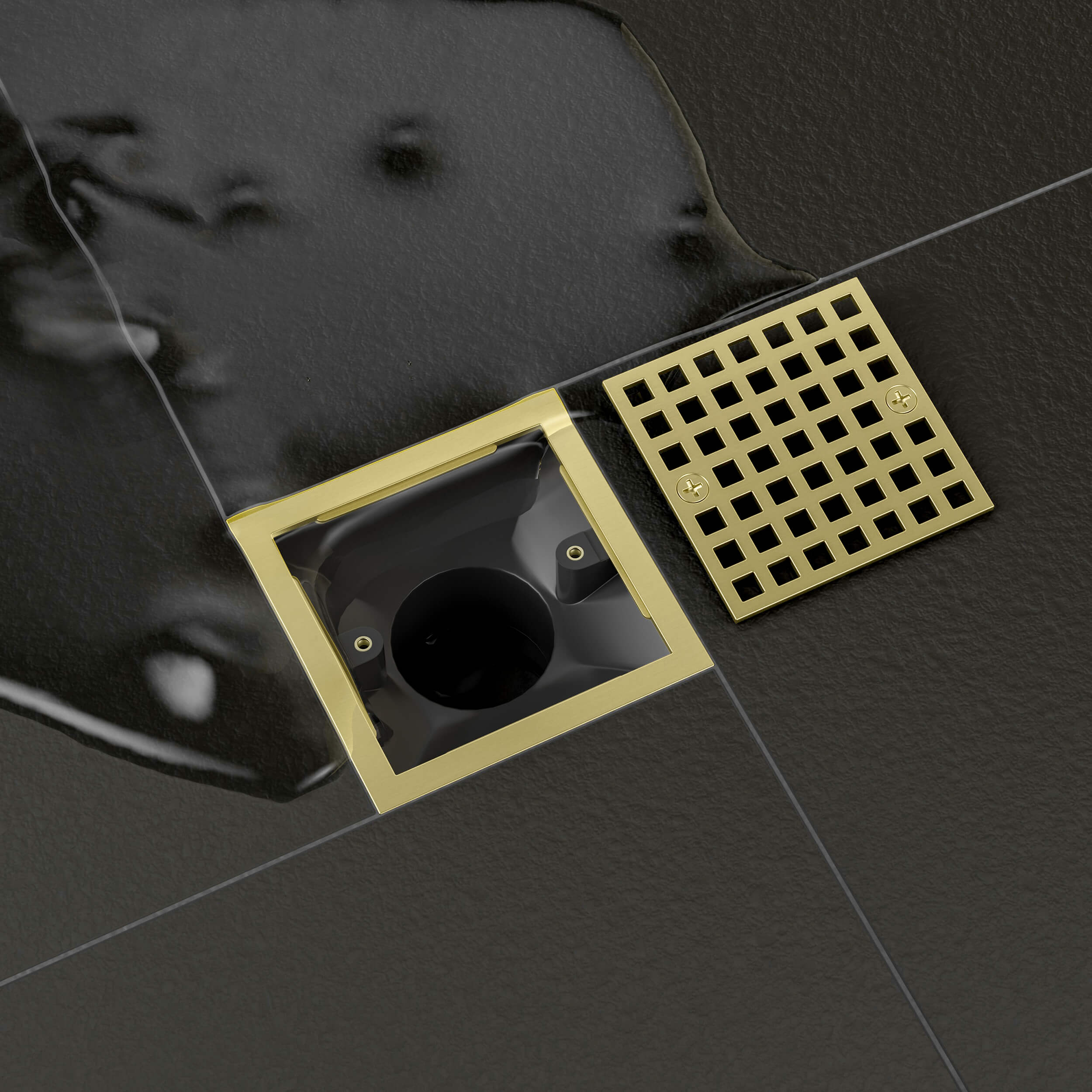 Casa 4" Tile-In Shower Drain