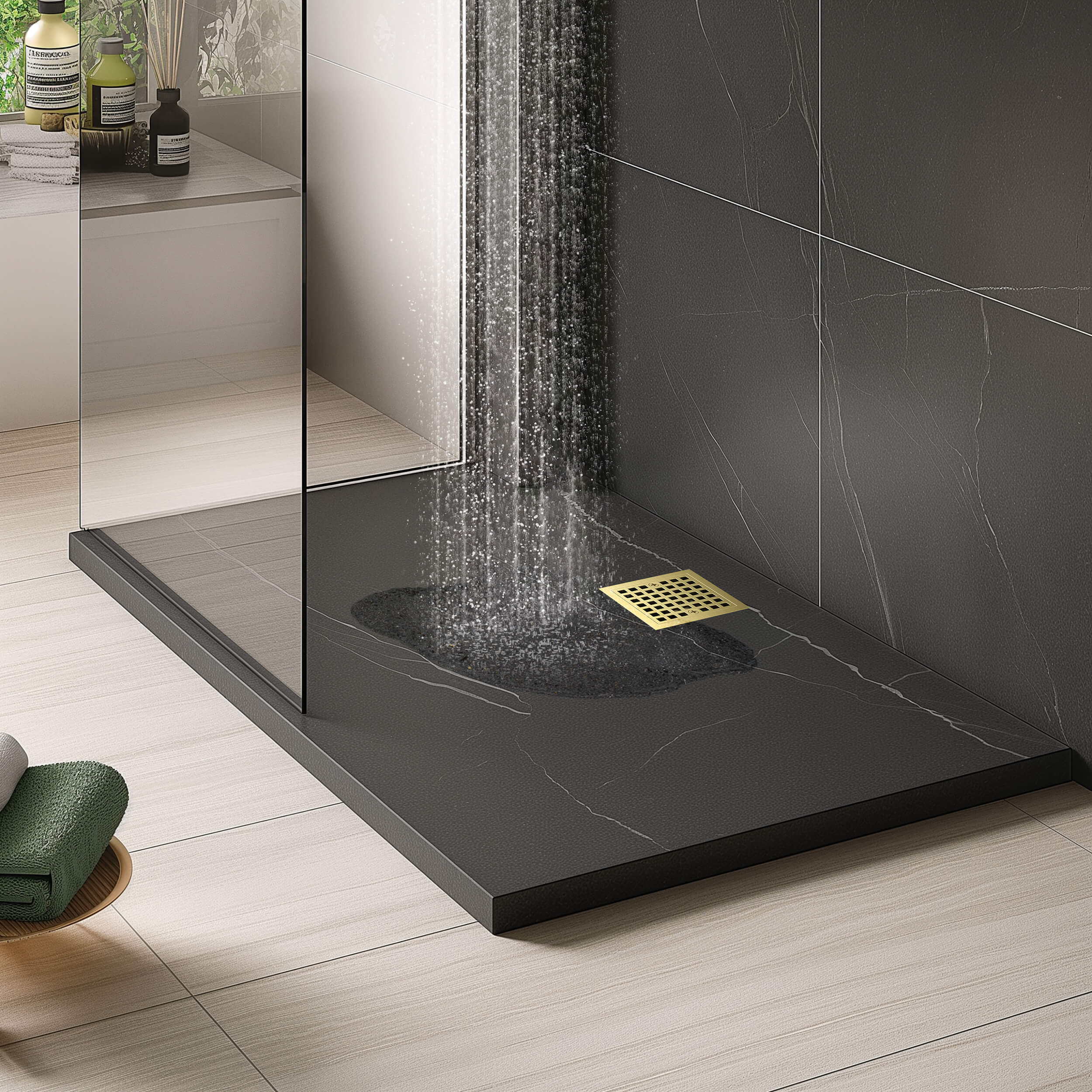 Casa 4" Tile-In Shower Drain