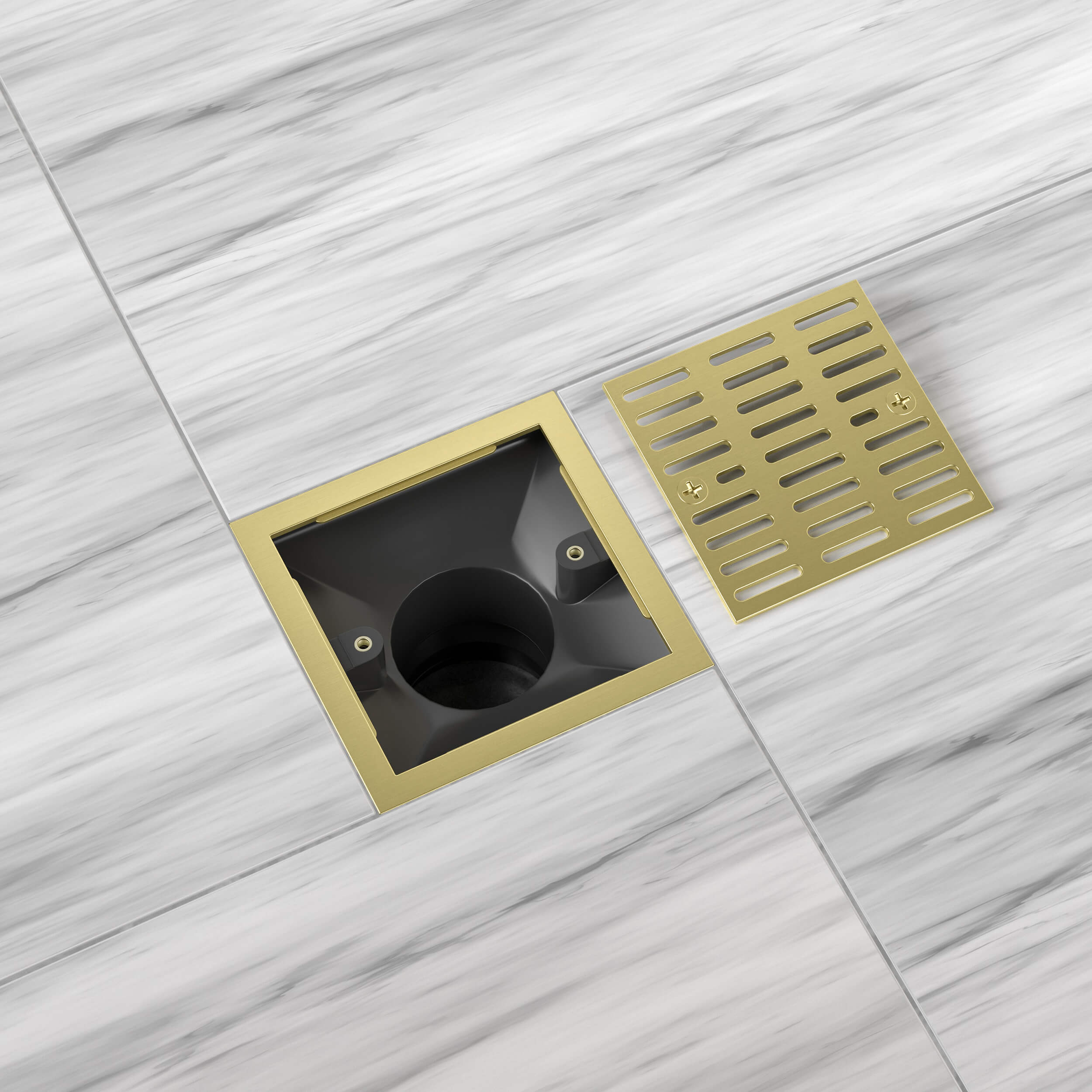 Casa 4" Tile-In Shower Drain