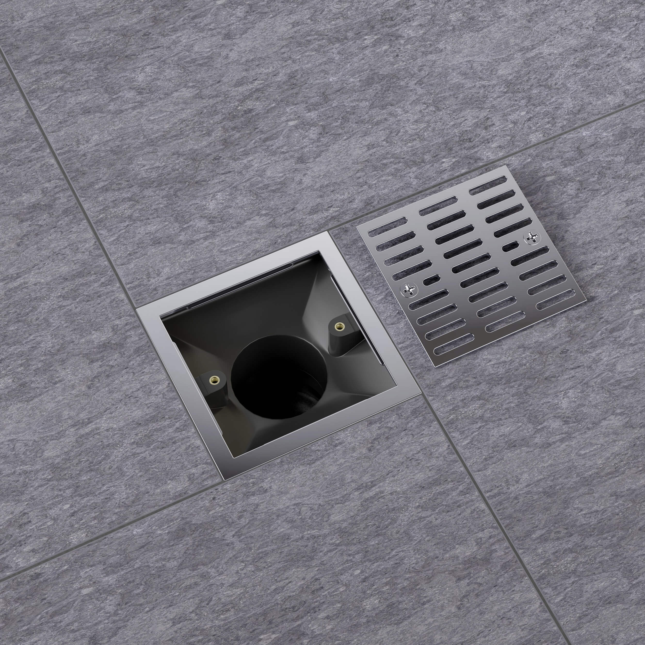 Casa 4" Tile-In Shower Drain