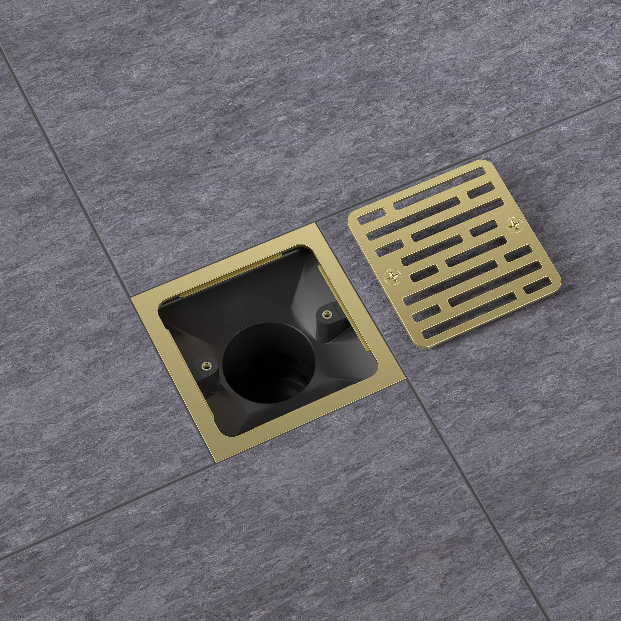 Casa 4" Tile-In Shower Drain