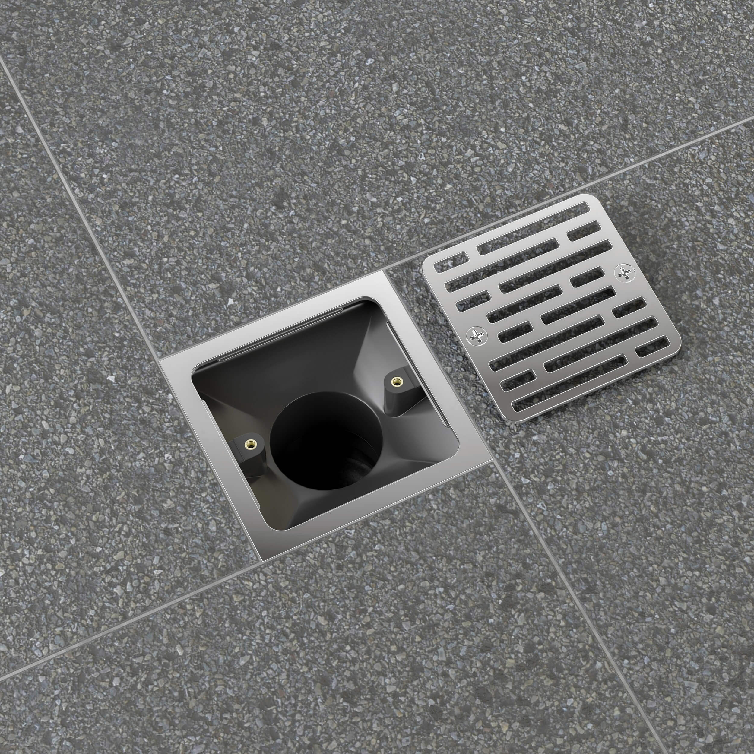 Casa 4" Tile-In Shower Drain