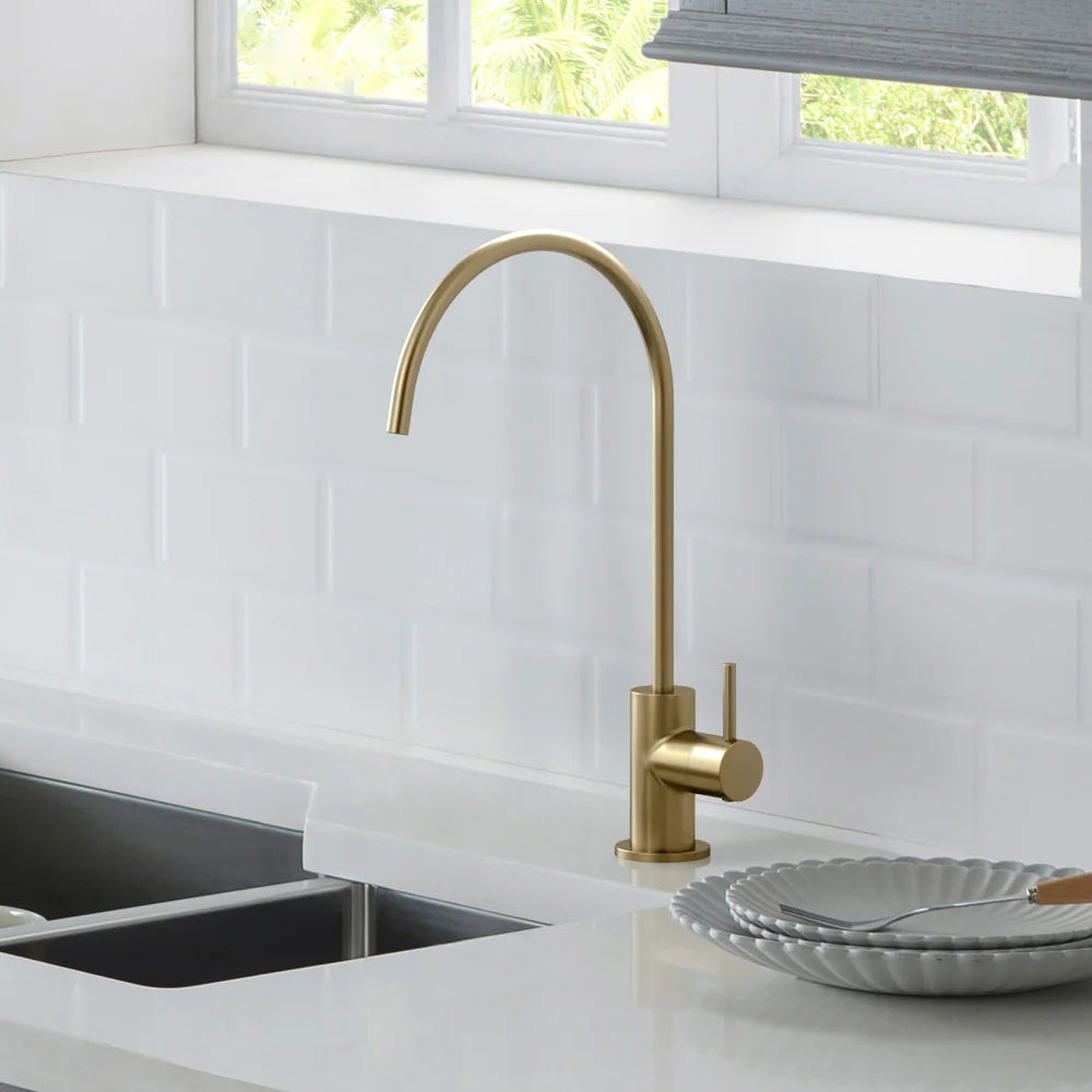 Casa Fixtures Halo Solid Brass Water Filtration Faucet – CFF‑501 Series for RO & Under-Sink Systems