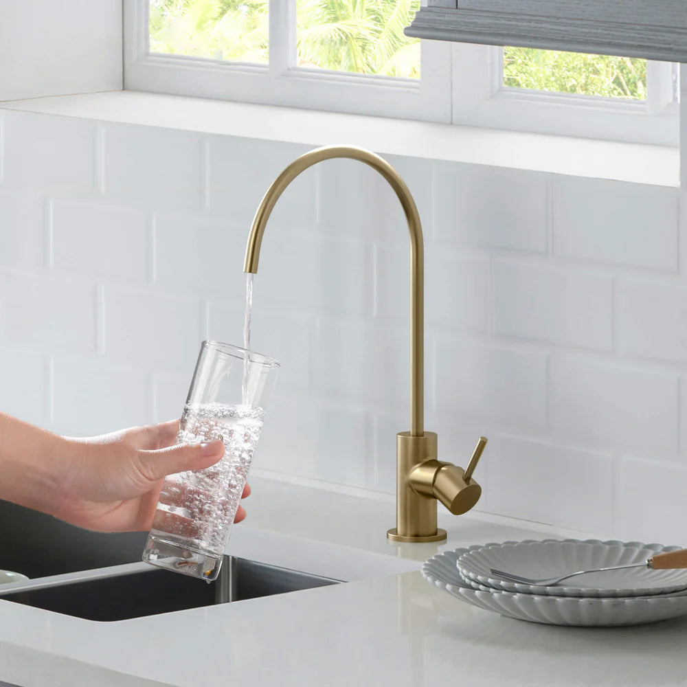 Casa Fixtures Halo Solid Brass Water Filtration Faucet – CFF‑501 Series for RO & Under-Sink Systems