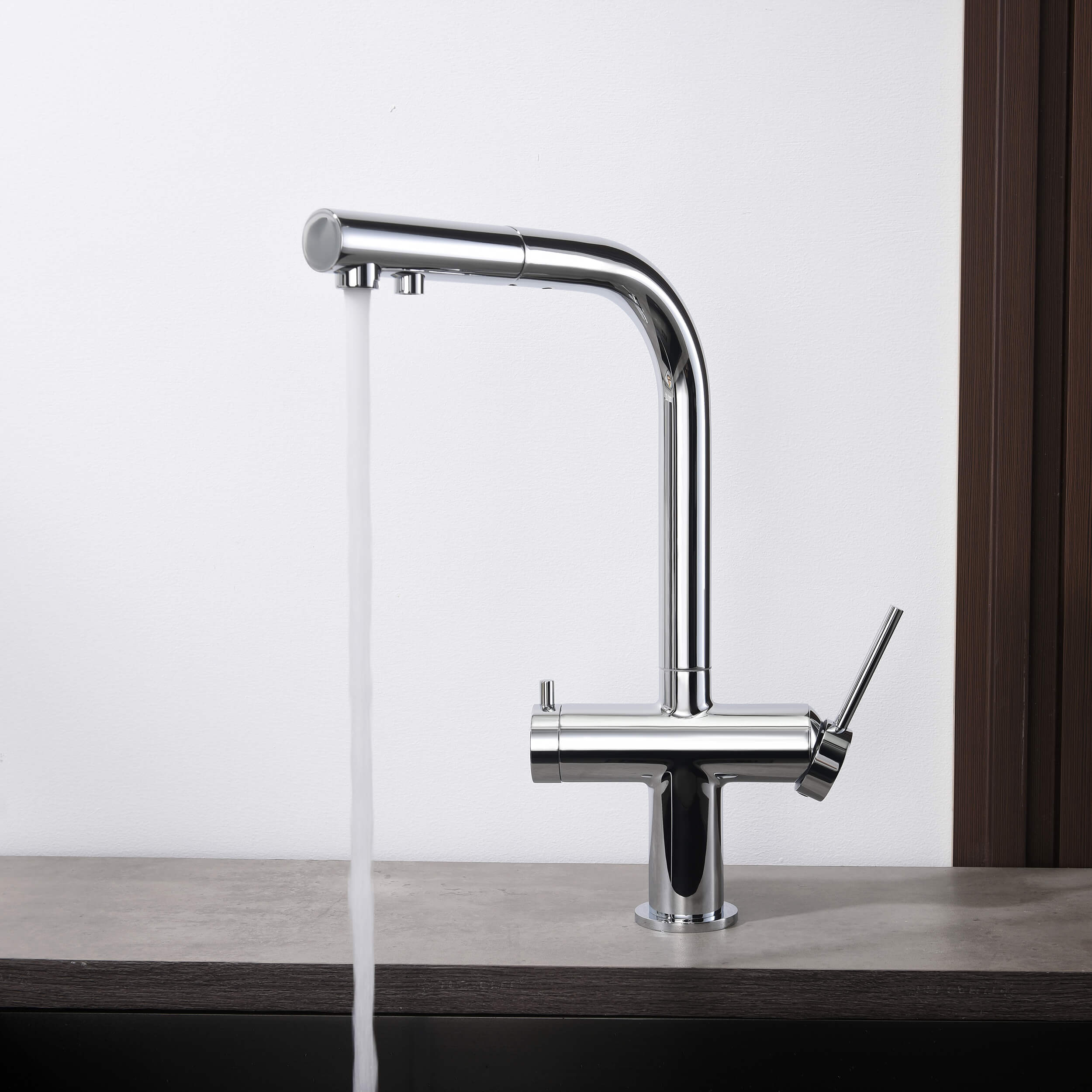 Halo 2-in-1 Pull Out Kitchen Filtration Faucet