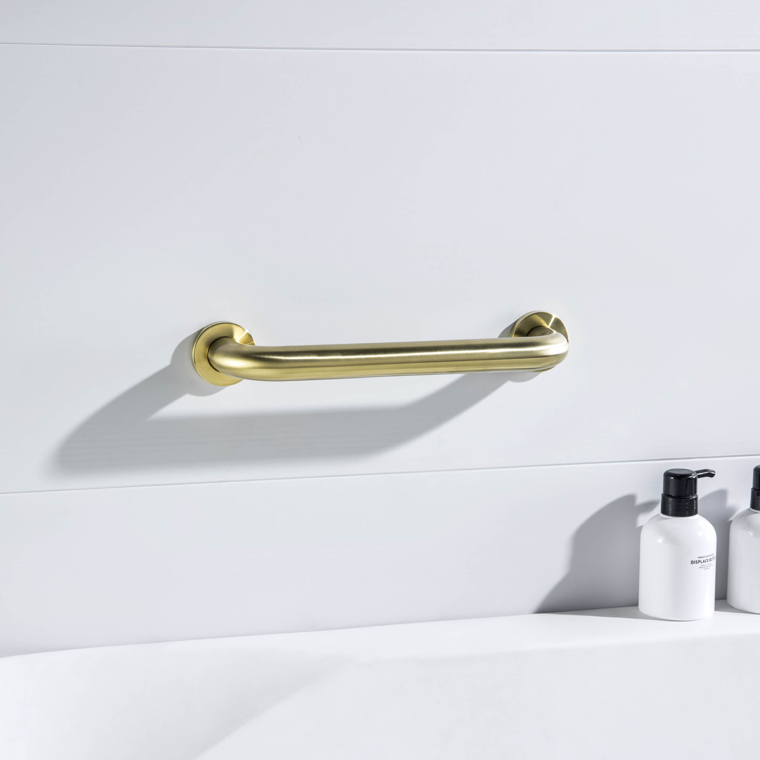Halo 12" Stainless Steel Bathroom Safety Grab Bar