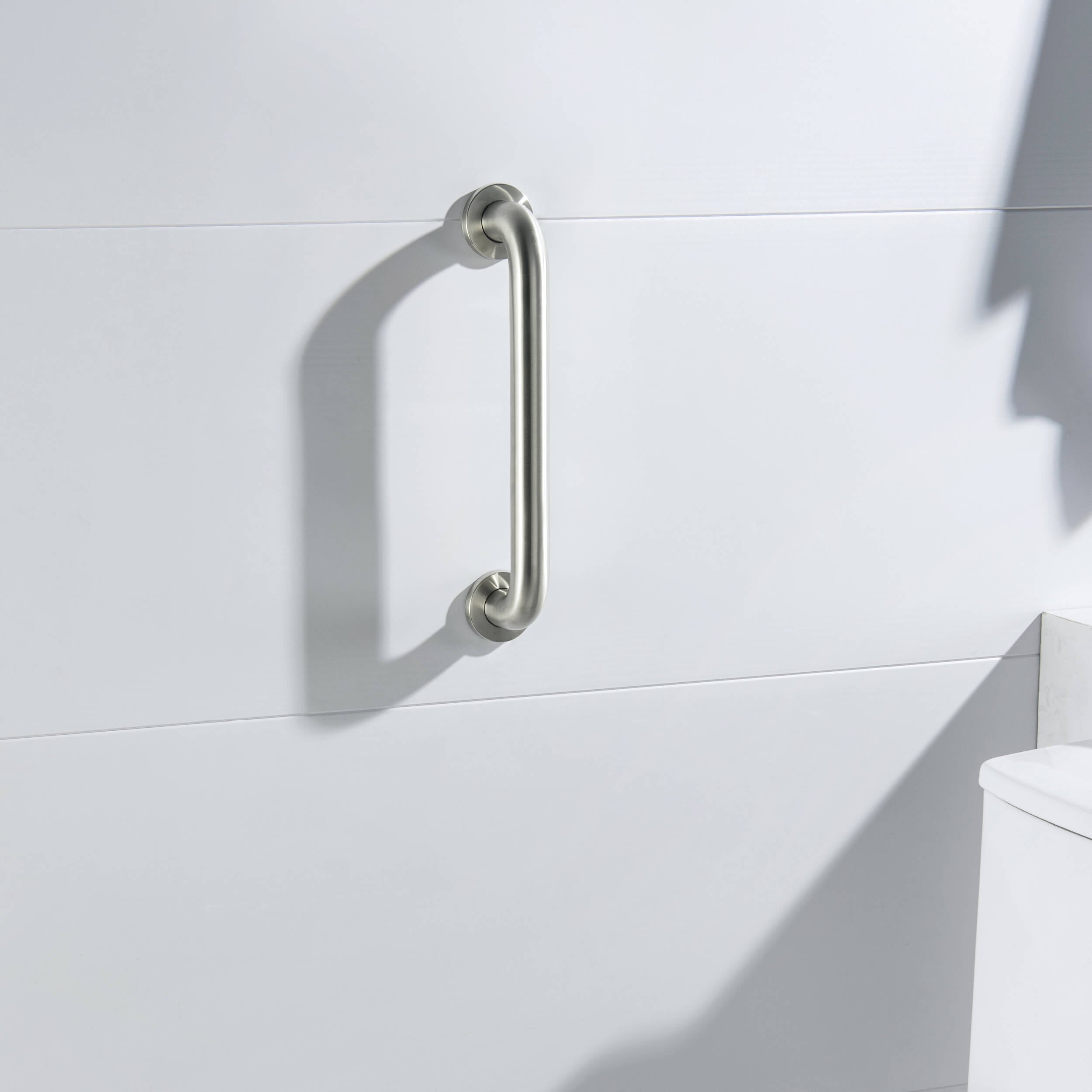 Halo 12" Stainless Steel Bathroom Safety Grab Bar