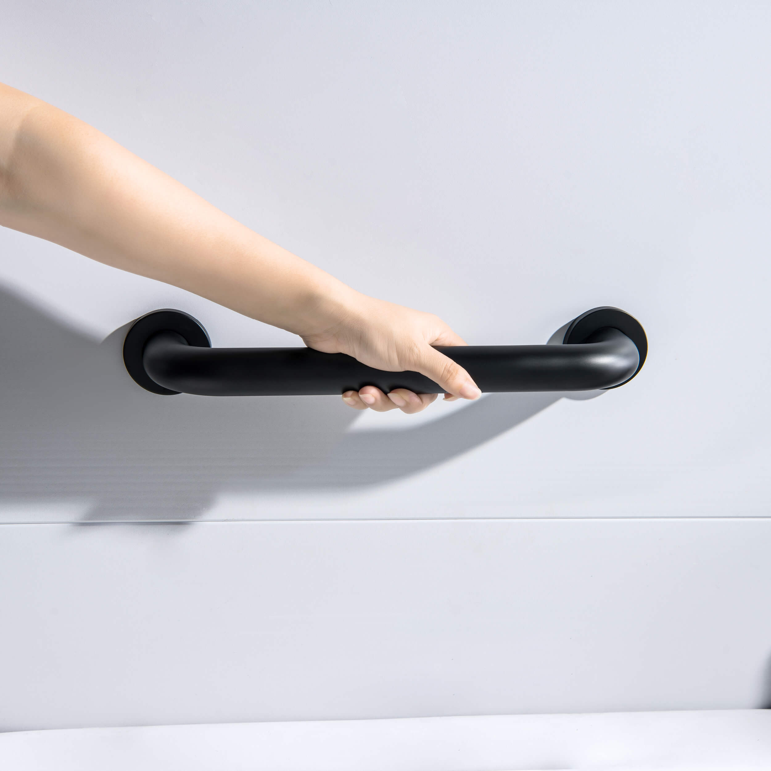 Halo 12" Stainless Steel Bathroom Safety Grab Bar