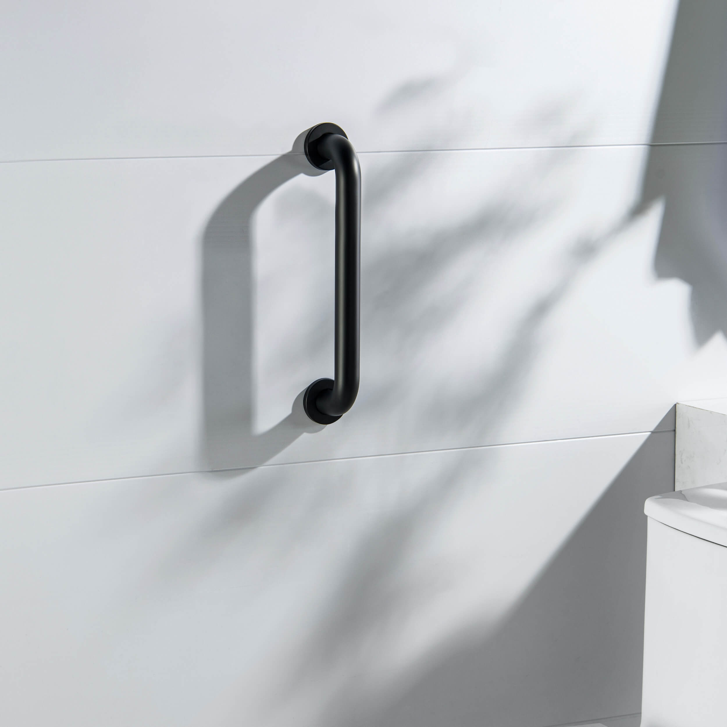 Halo 12" Stainless Steel Bathroom Safety Grab Bar
