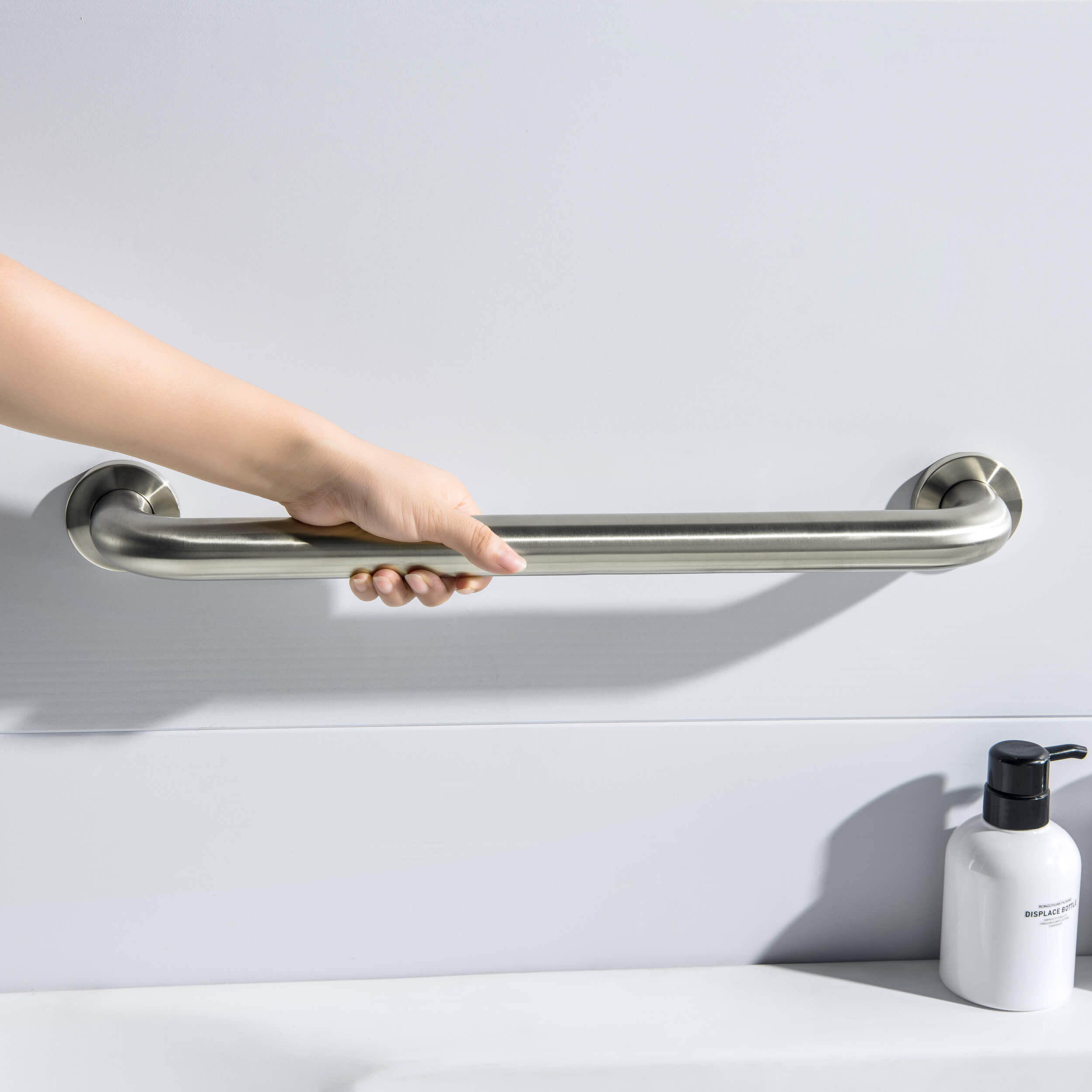 Halo 18" Stainless Steel Bathroom Safety Grab Bar