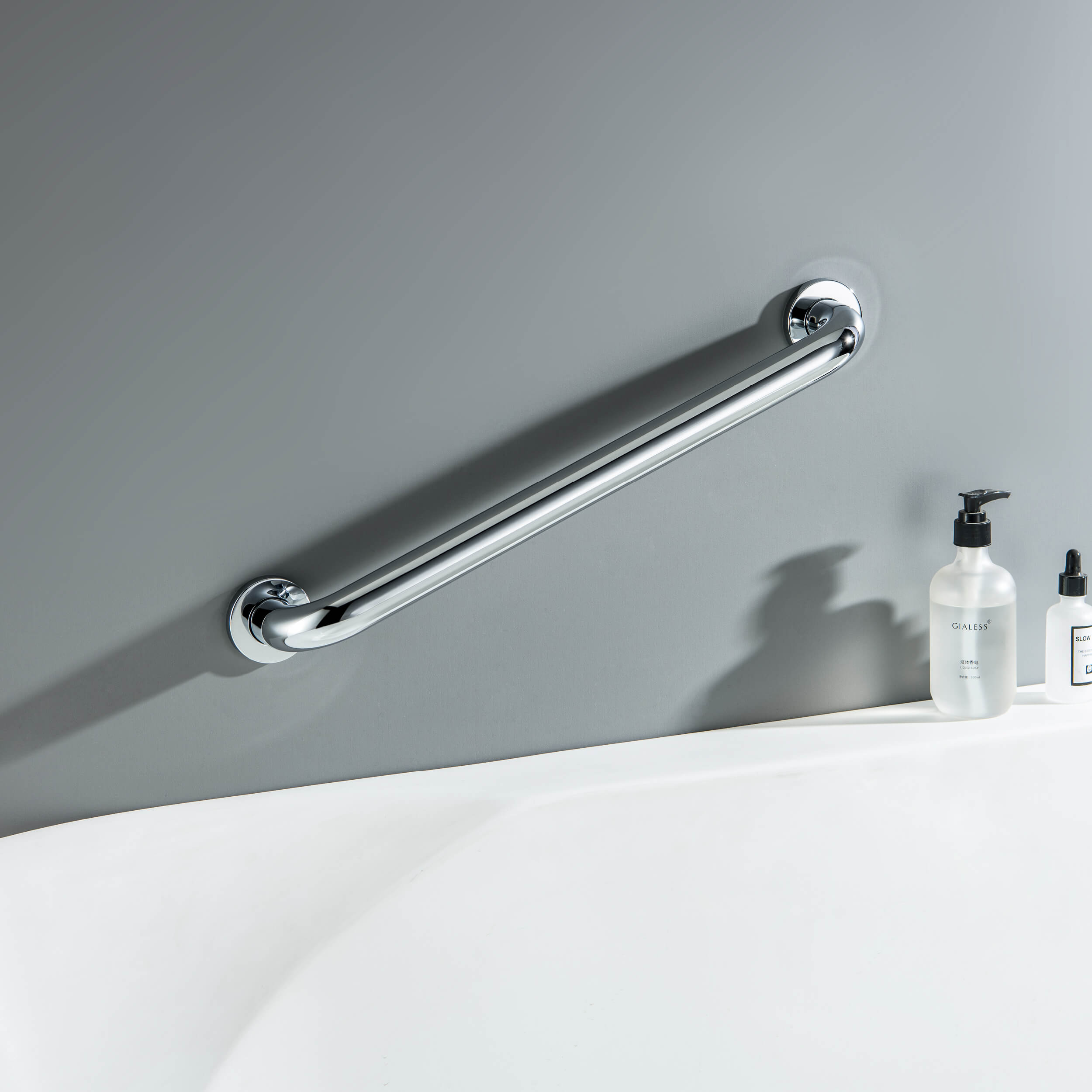 Halo 18" Stainless Steel Bathroom Safety Grab Bar