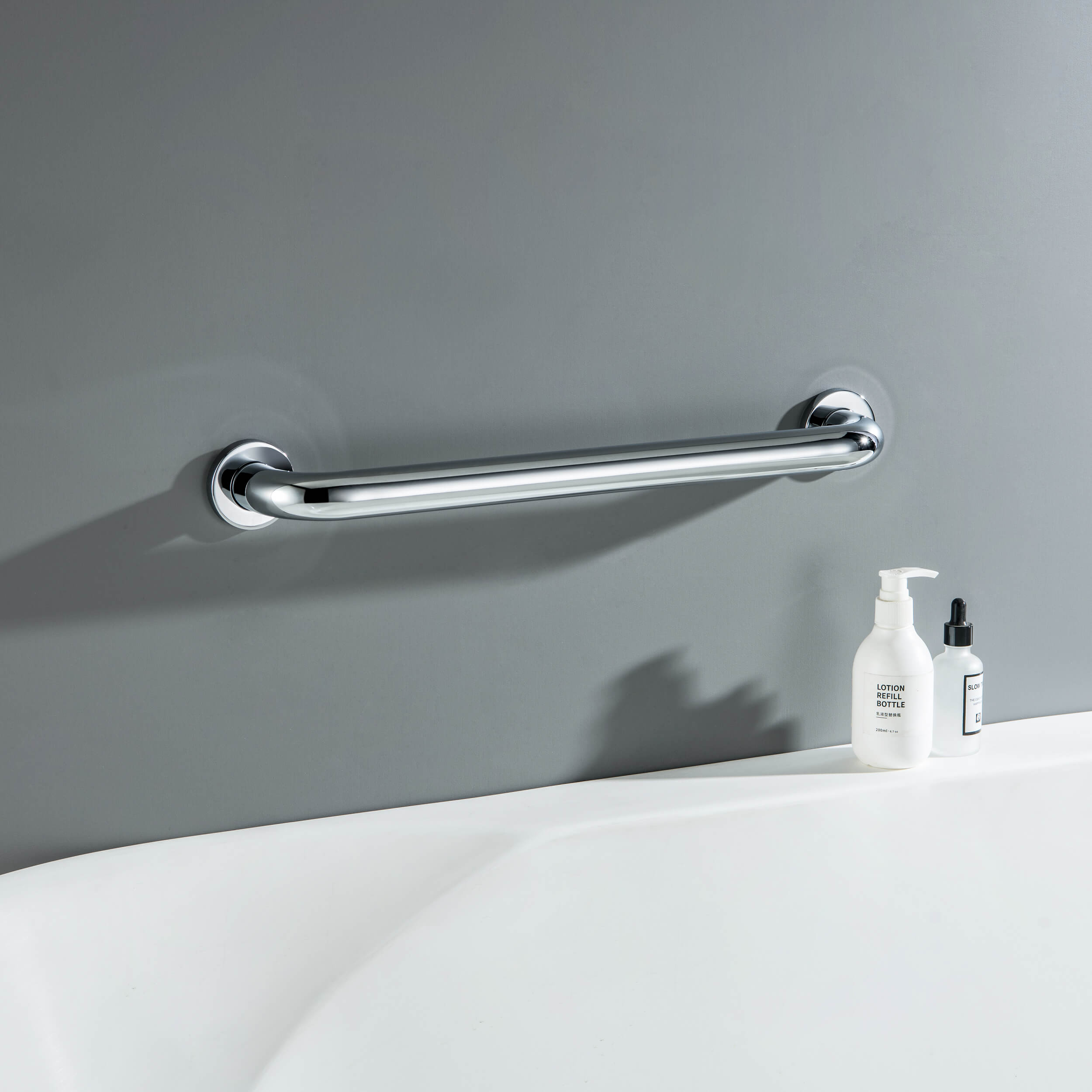 Halo 18" Stainless Steel Bathroom Safety Grab Bar