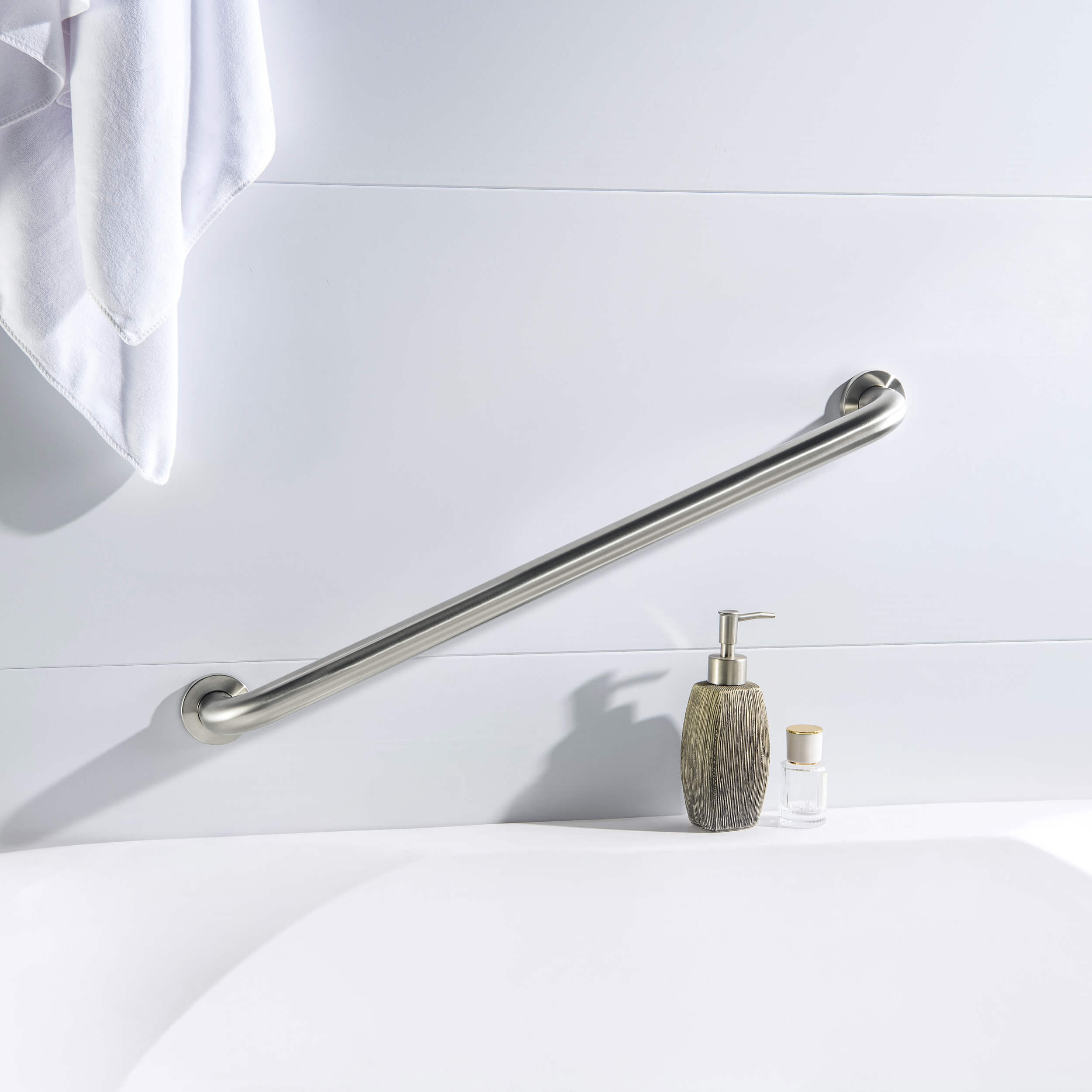 Halo 24" Stainless Steel Bathroom Safety Grab Bar