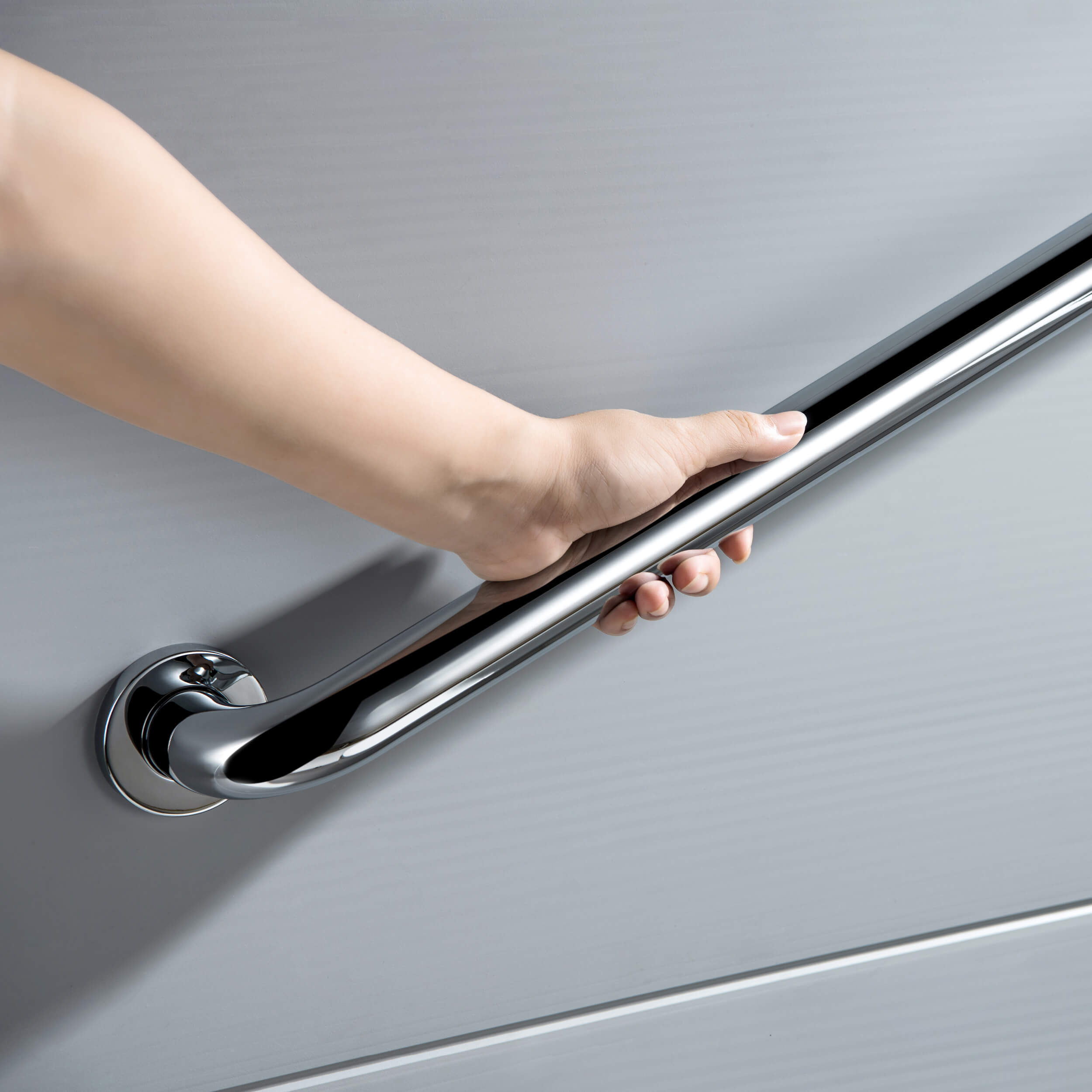 Halo 24" Stainless Steel Bathroom Safety Grab Bar