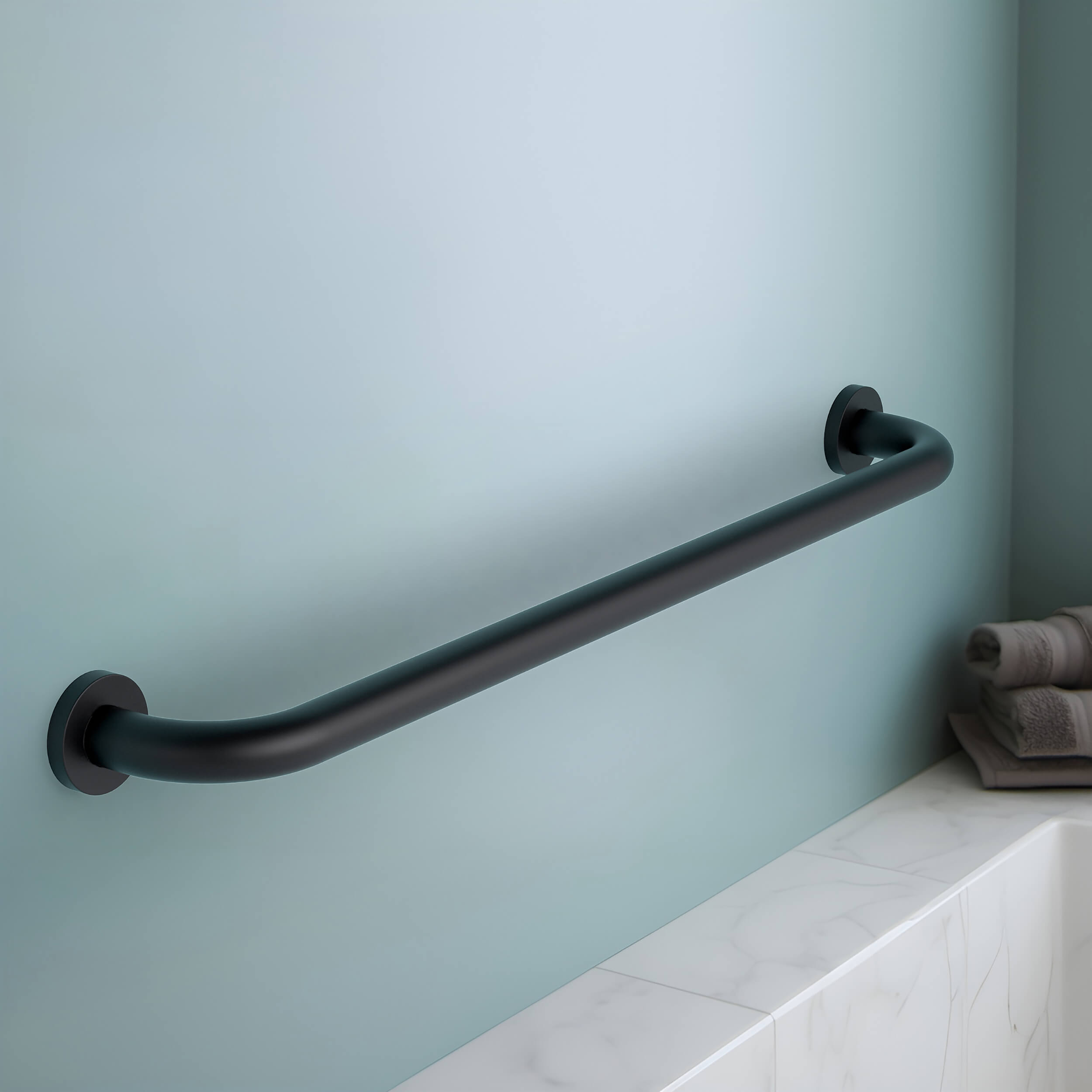 Halo 24" Stainless Steel Bathroom Safety Grab Bar