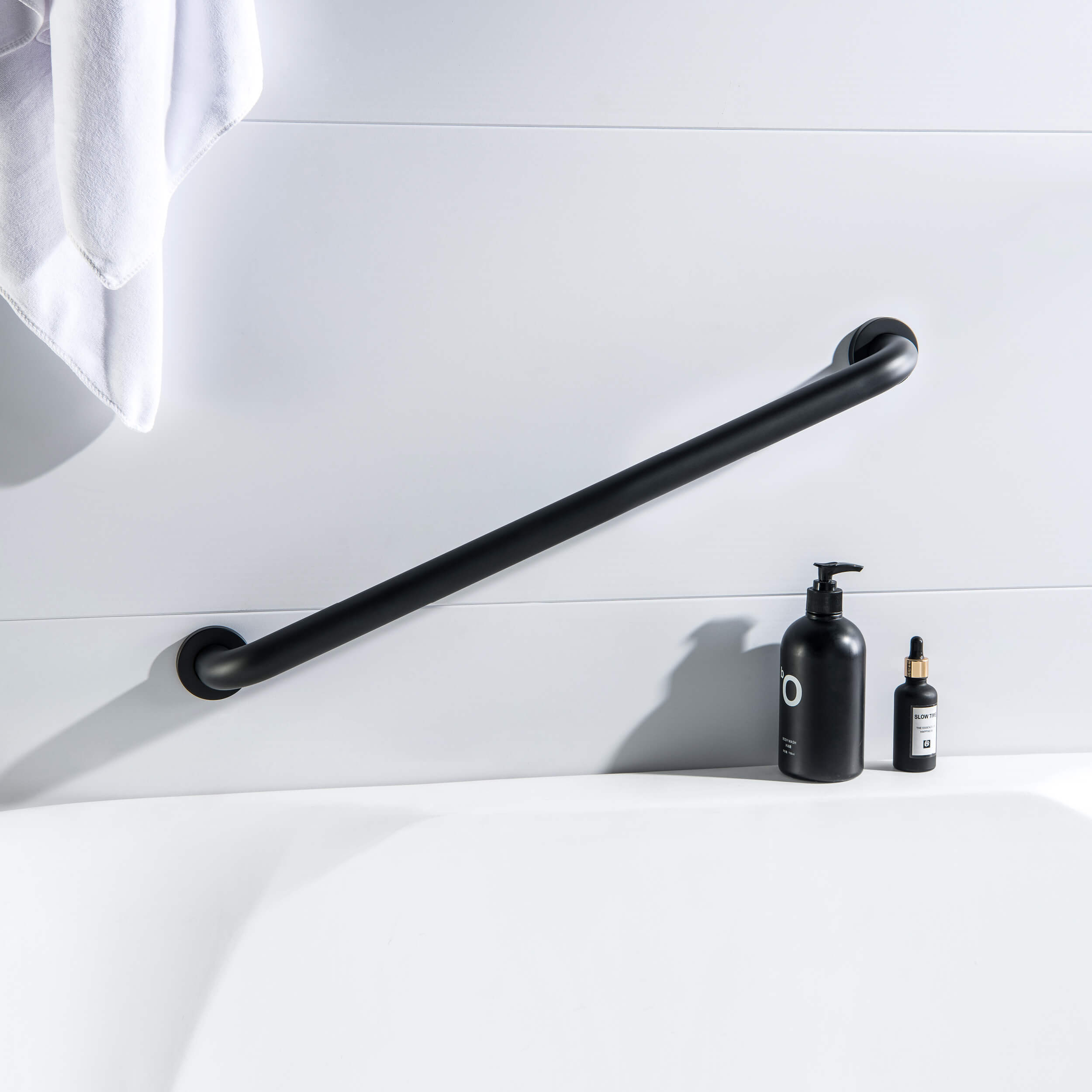 Halo 24" Stainless Steel Bathroom Safety Grab Bar