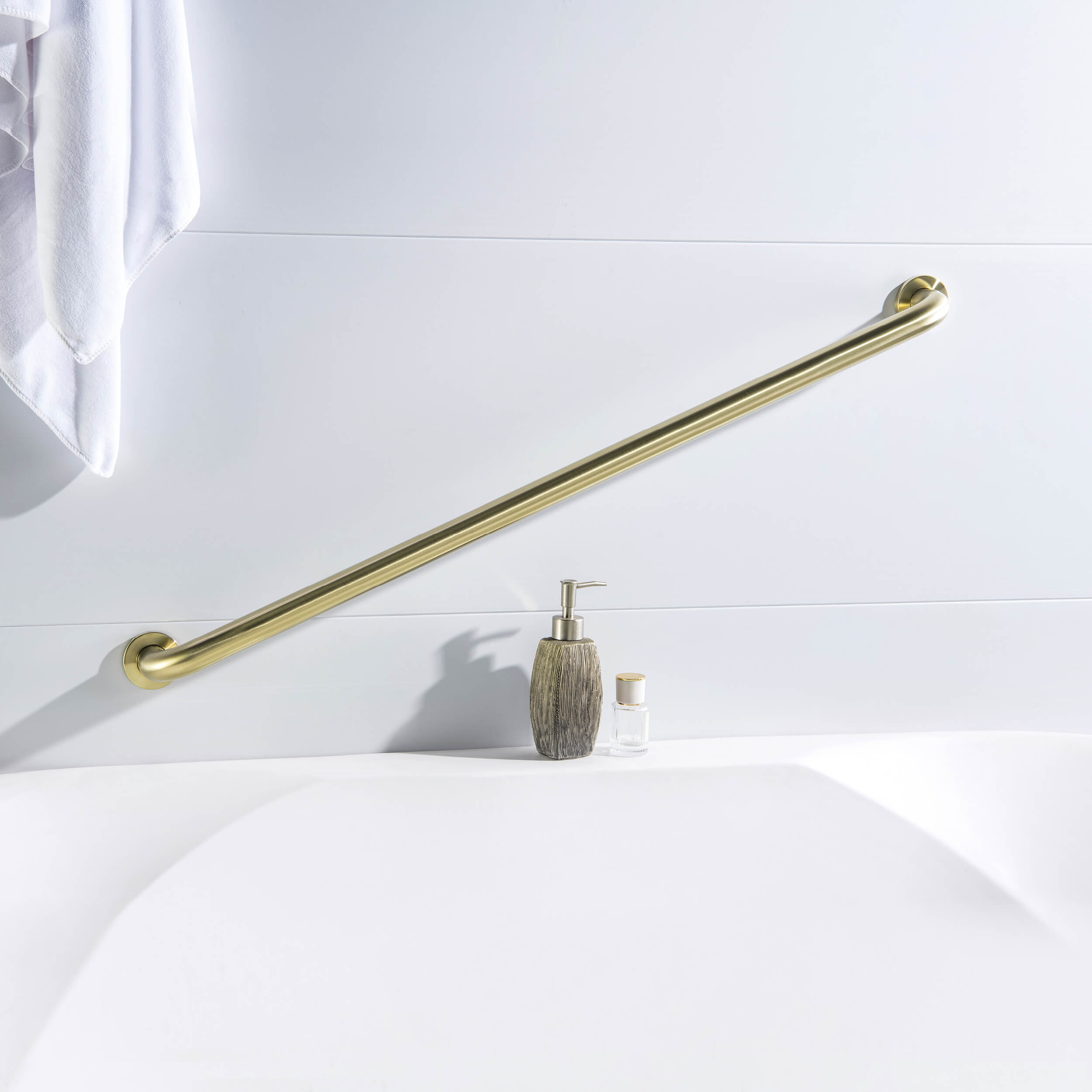 Halo 36" Stainless Steel Bathroom Safety Grab Bar