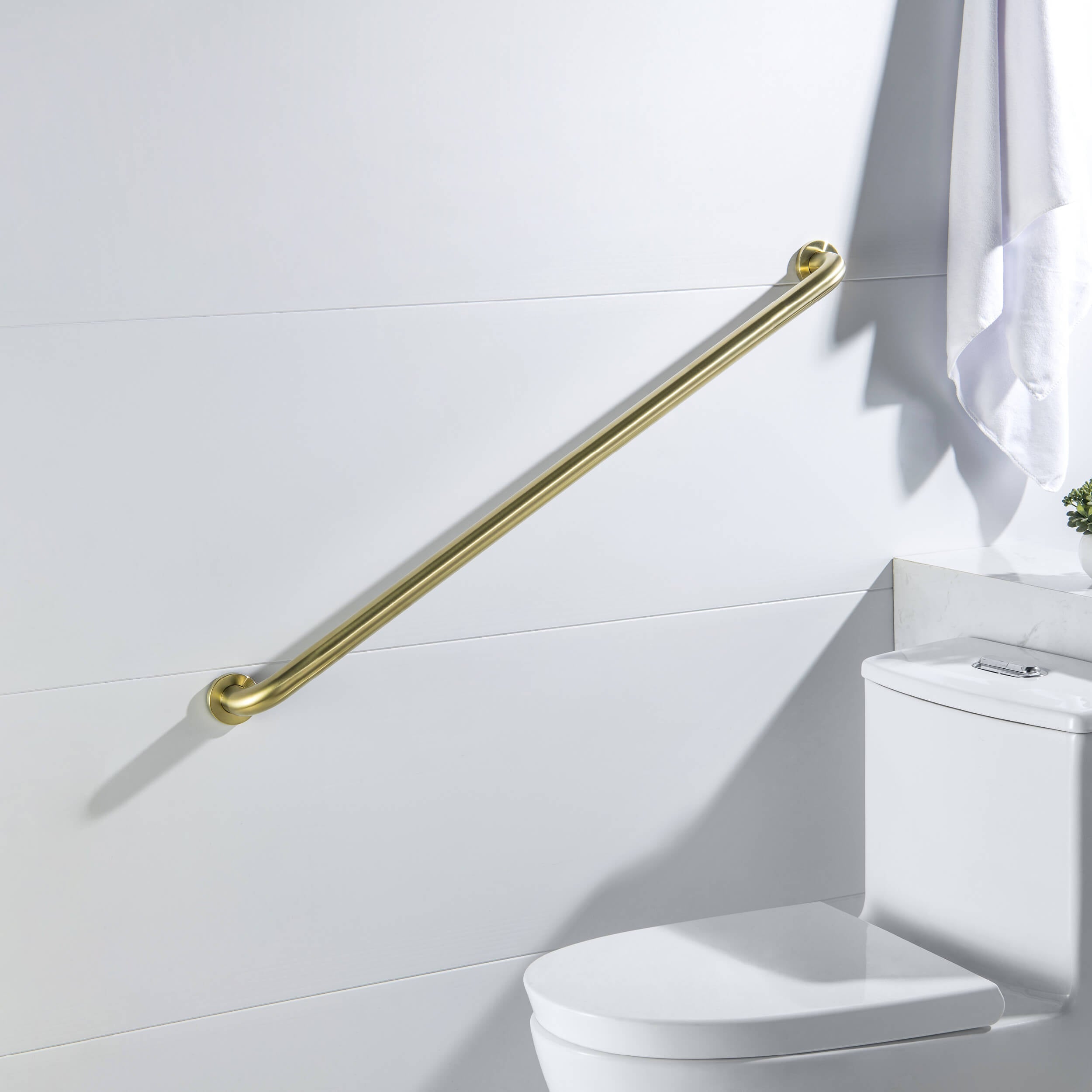 Halo 36" Stainless Steel Bathroom Safety Grab Bar