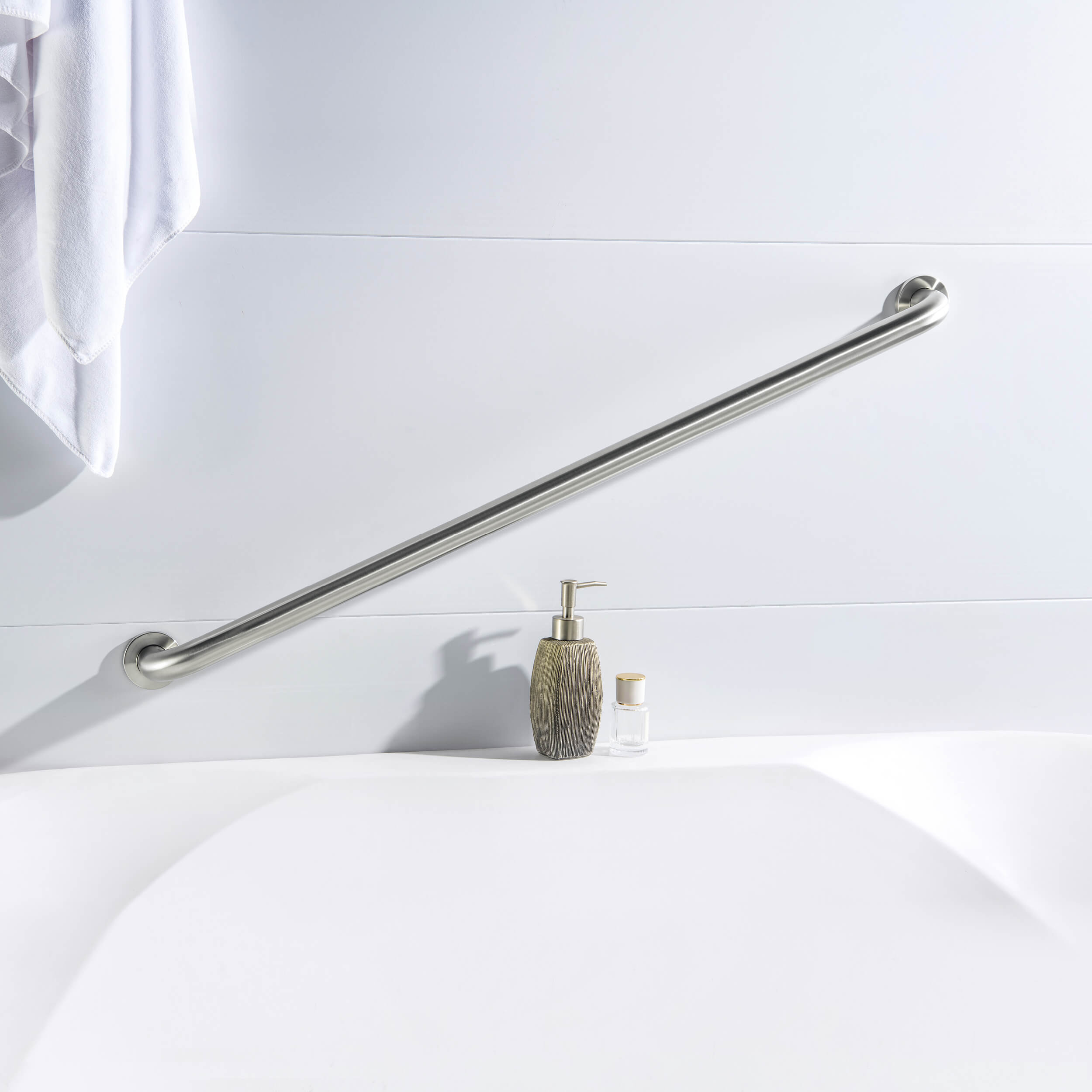 Halo 36" Stainless Steel Bathroom Safety Grab Bar