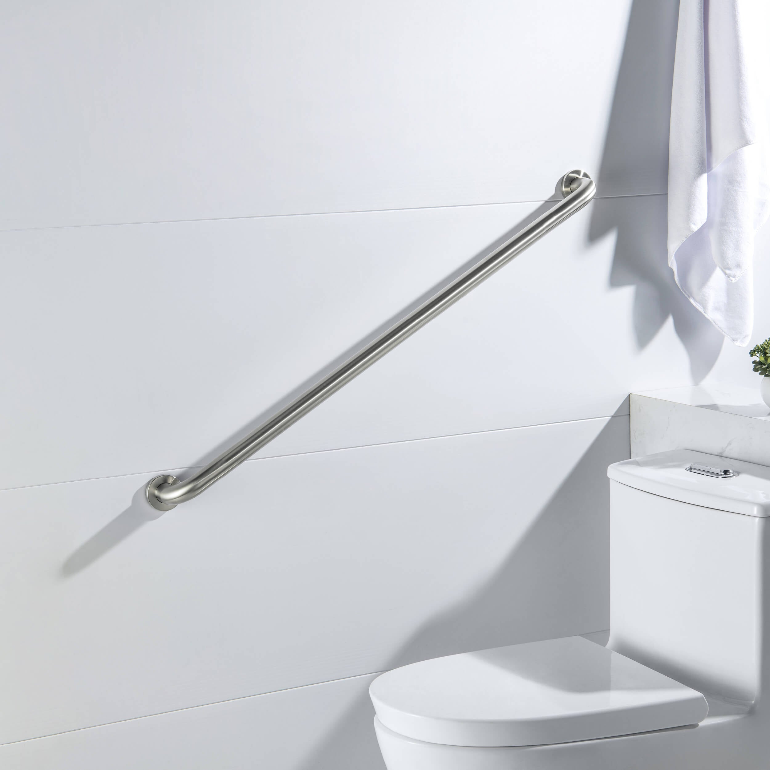 Halo 36" Stainless Steel Bathroom Safety Grab Bar